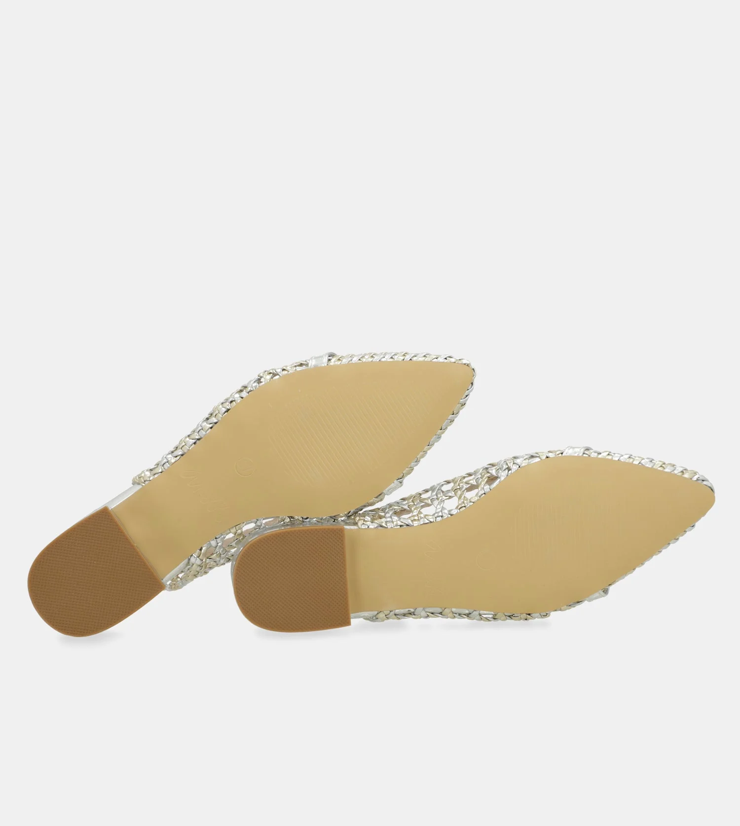 Ballerines slingback dorées et argentées - Image 7