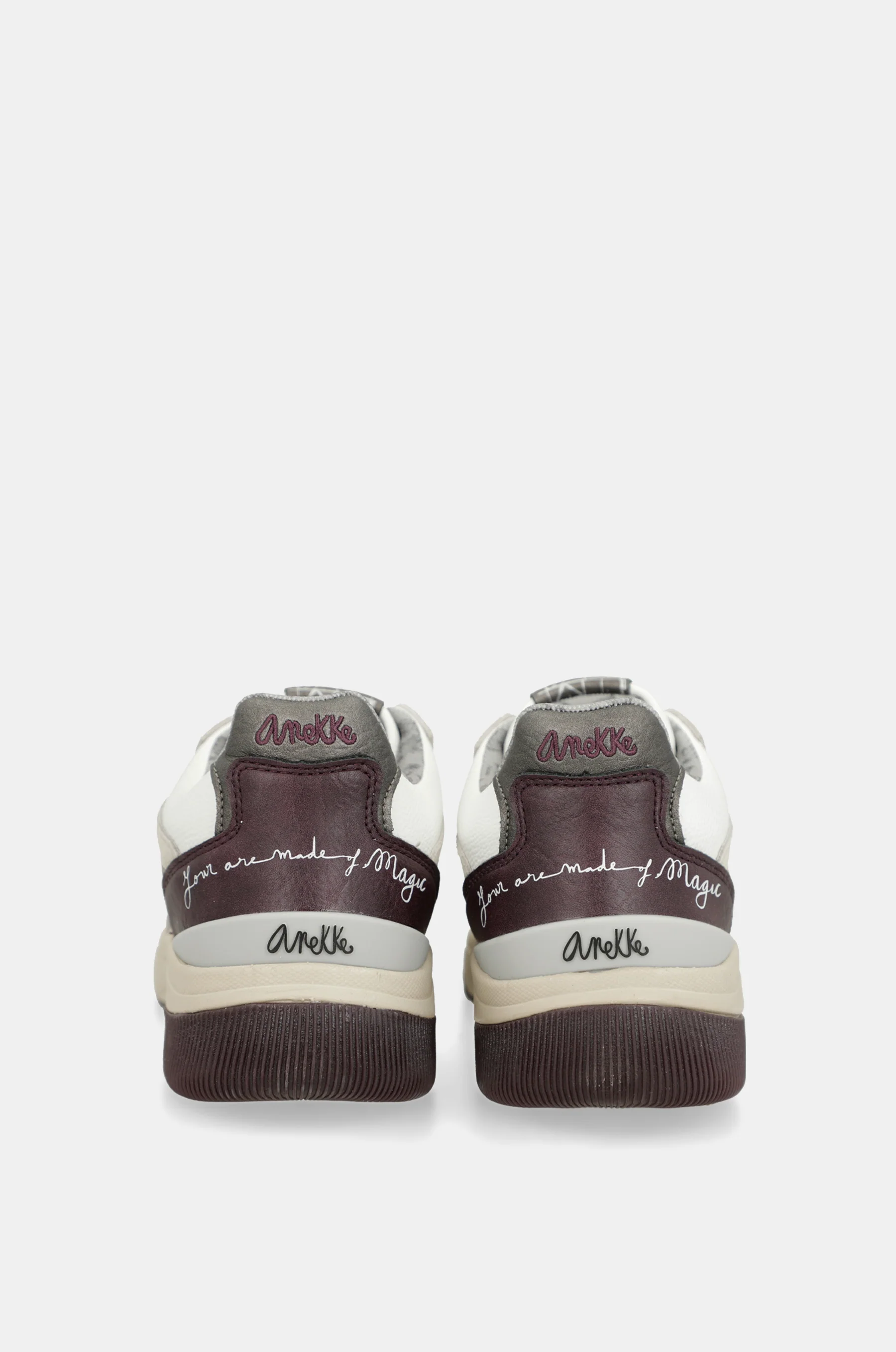 Baskets blanc et bordeaux - Image 7