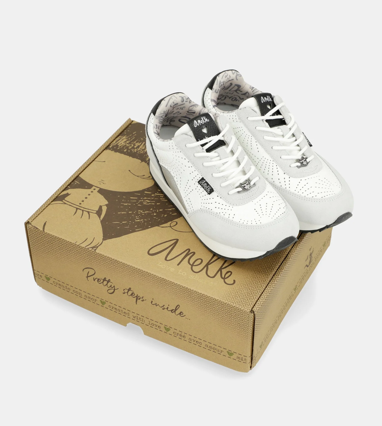 Baskets blanches Lunares - Image 6