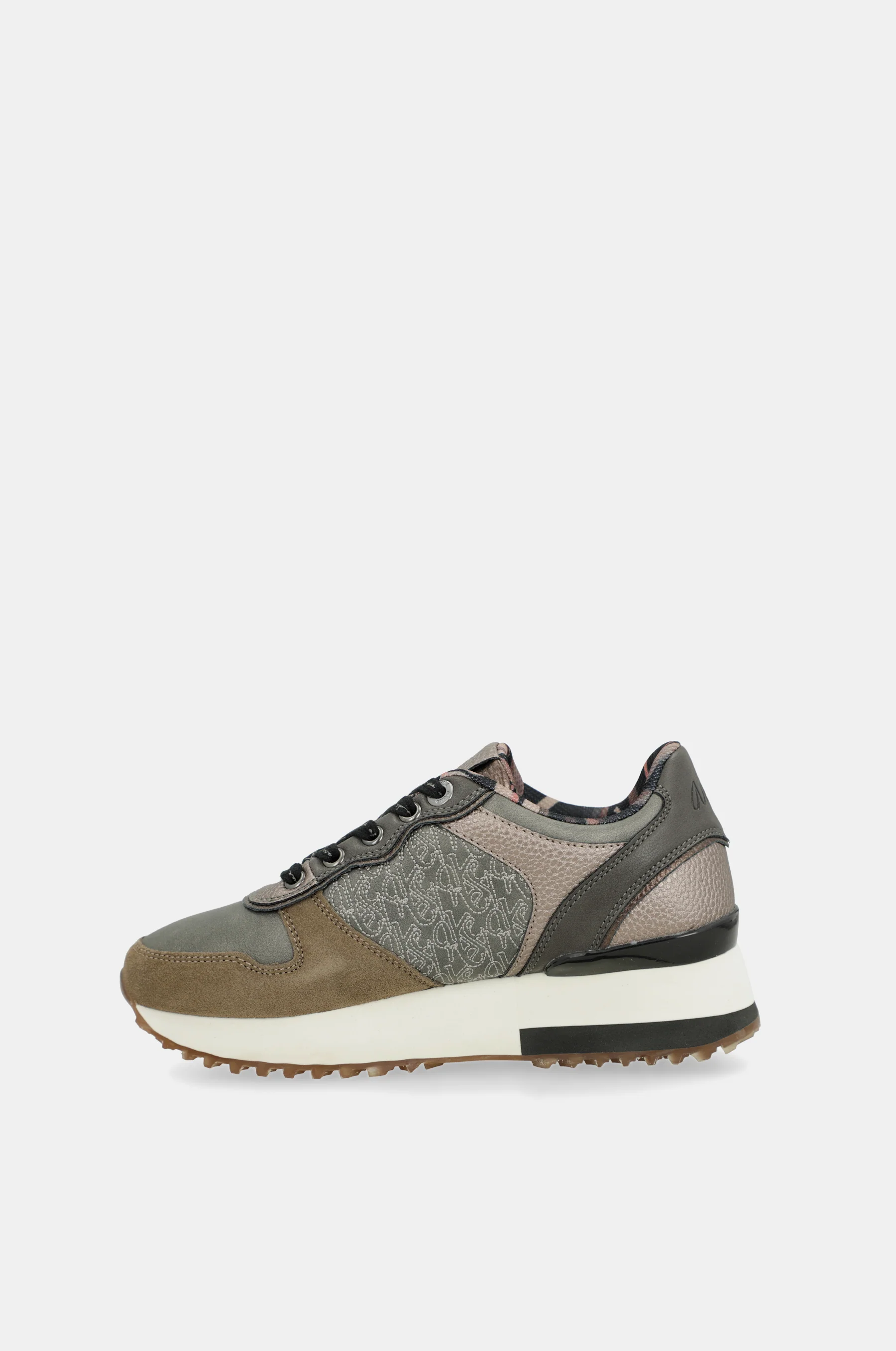 Baskets compensées taupe - Image 9