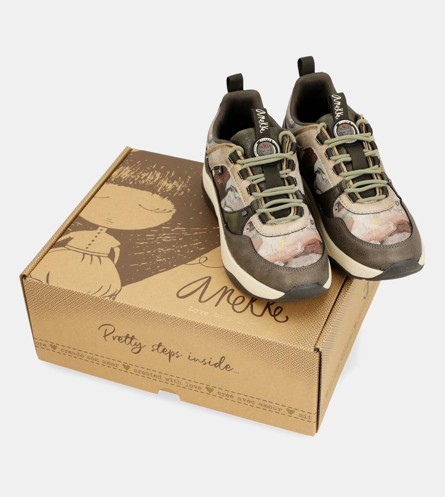 Baskets Sport, vert - Image 2