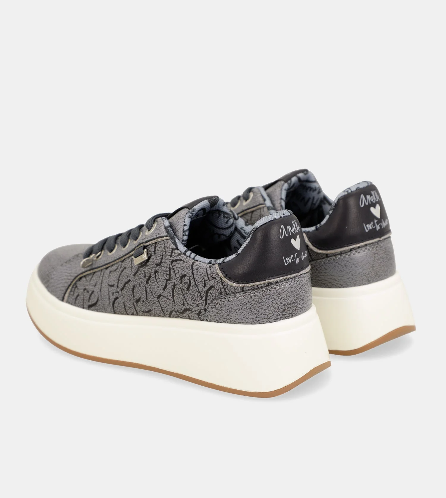 Baskets style casual, bleu - Image 6