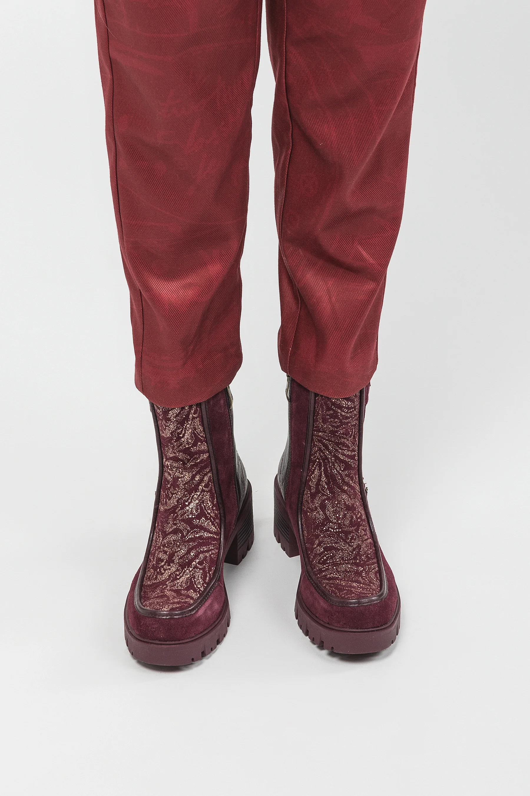 Bottines bordeaux Manifesto - Image 5