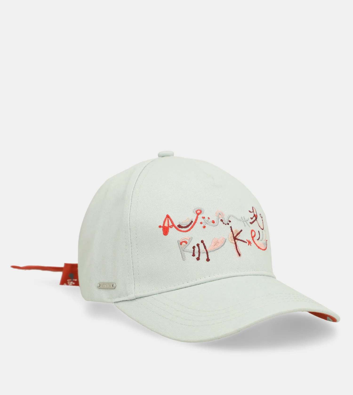 Casquette verte avec nœud rouge - Image 5