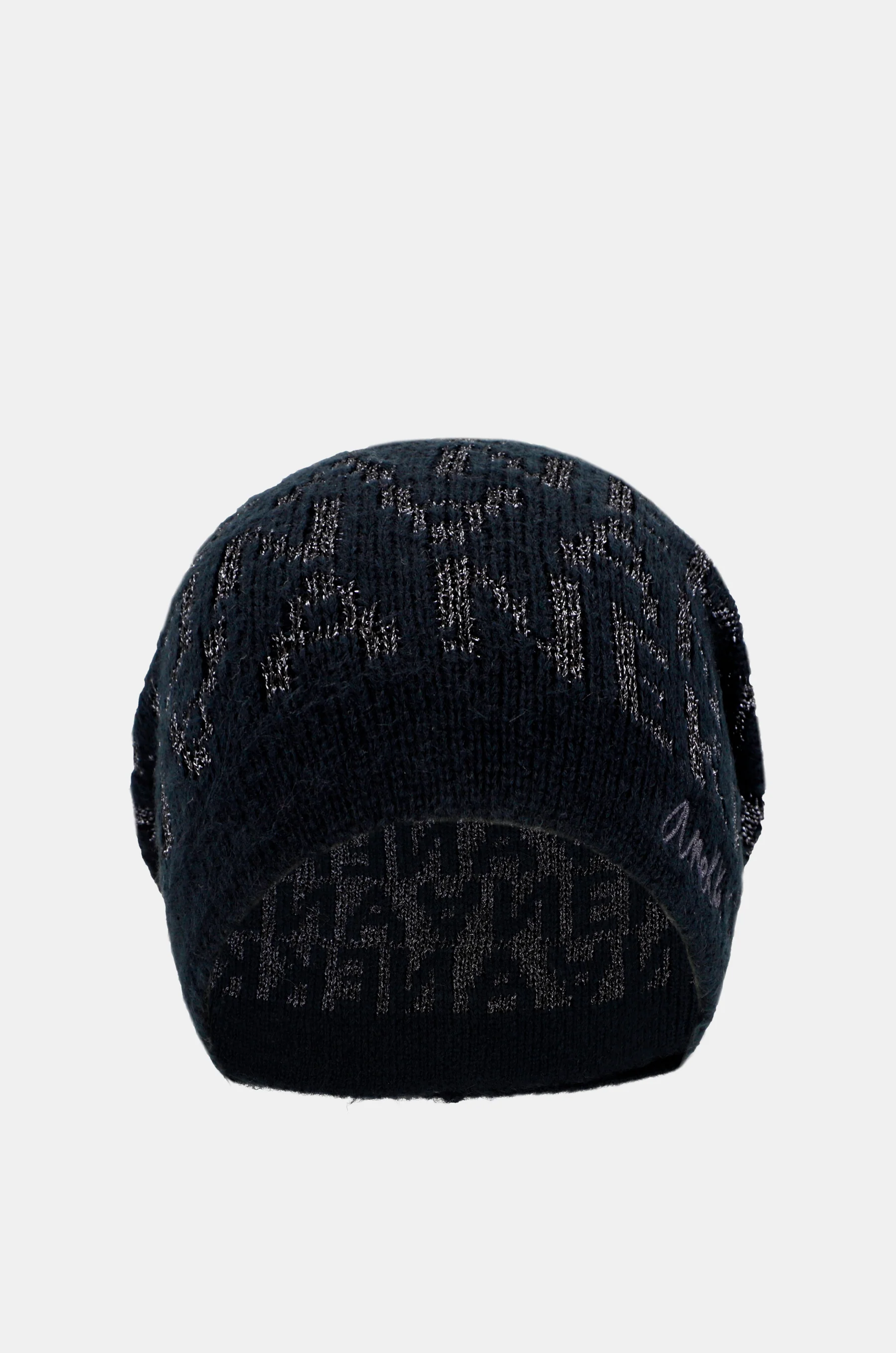 Chapeau Contemporary en tricot bleu marine