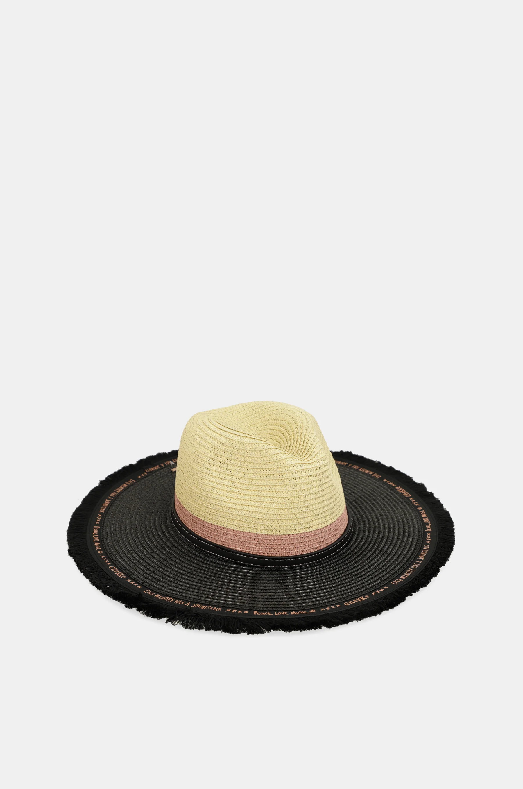 Chapeau raphia assorti - Image 5