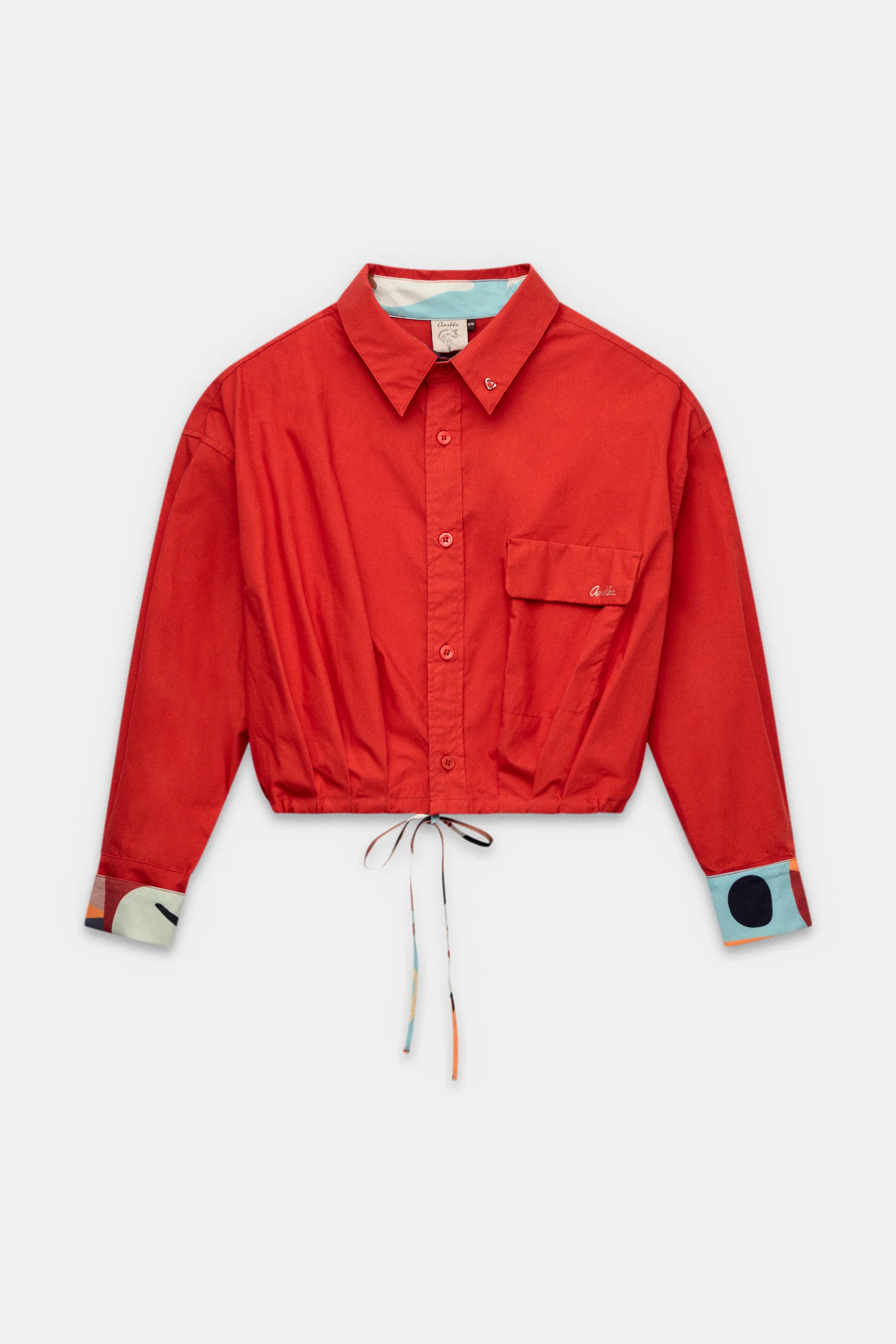Chemise Eikon crop top