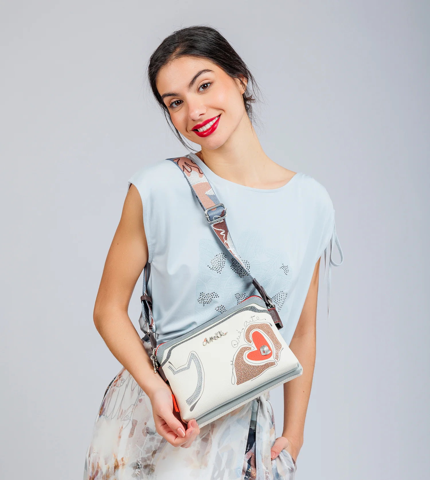 Sac porté épaule Alma à double compartiment - Image 2