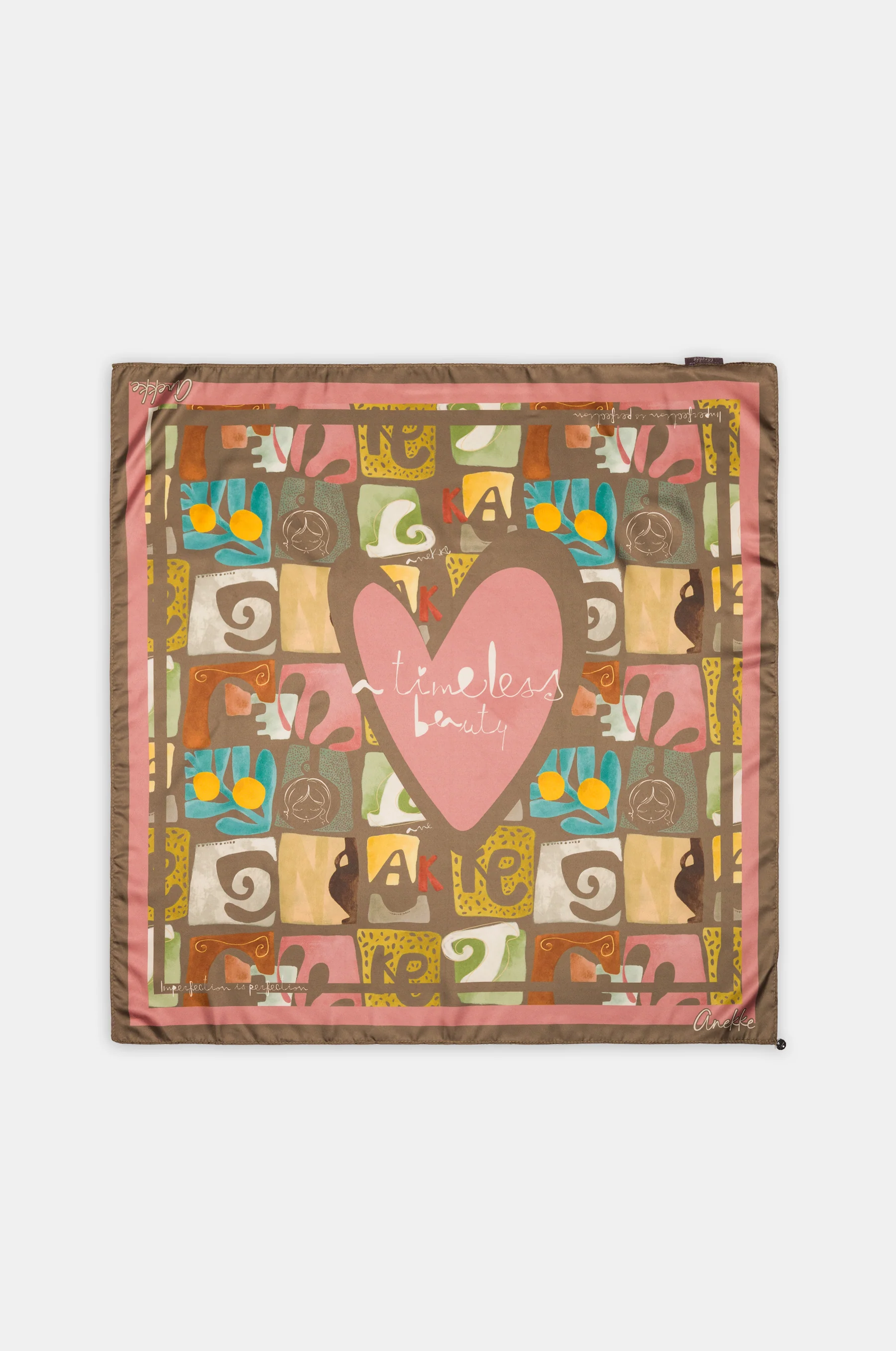 Foulard à carreaux Amphora - Image 2