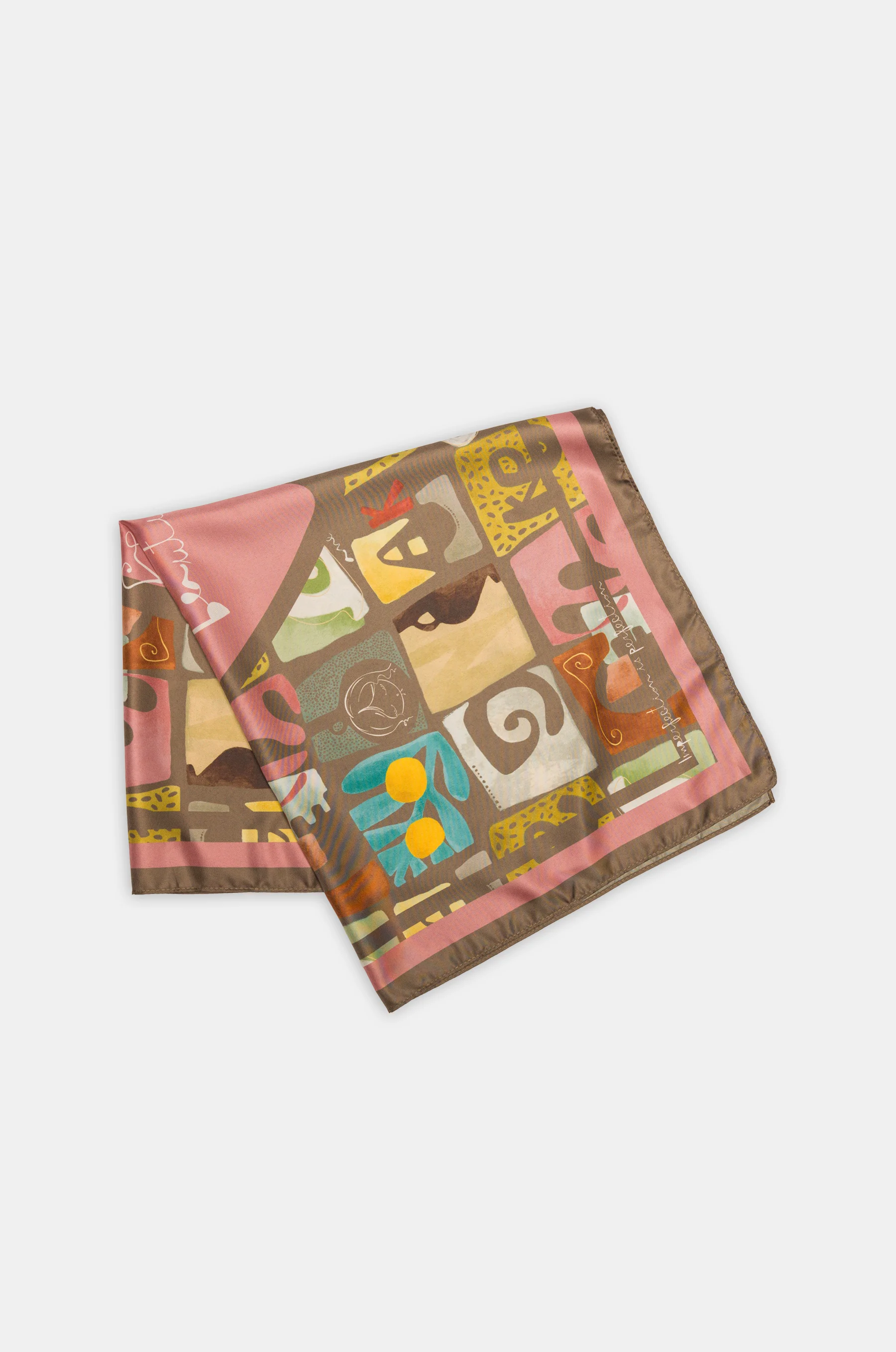 Foulard à carreaux Amphora - Image 5