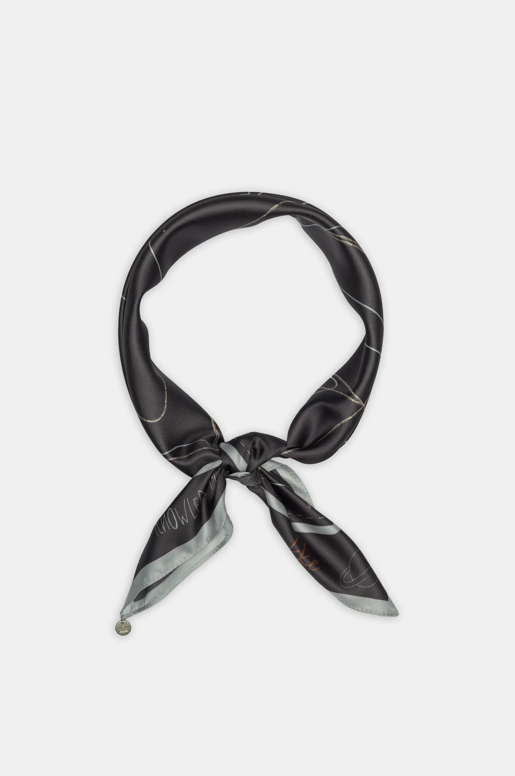Foulard carré imprimé Auralis - Image 4