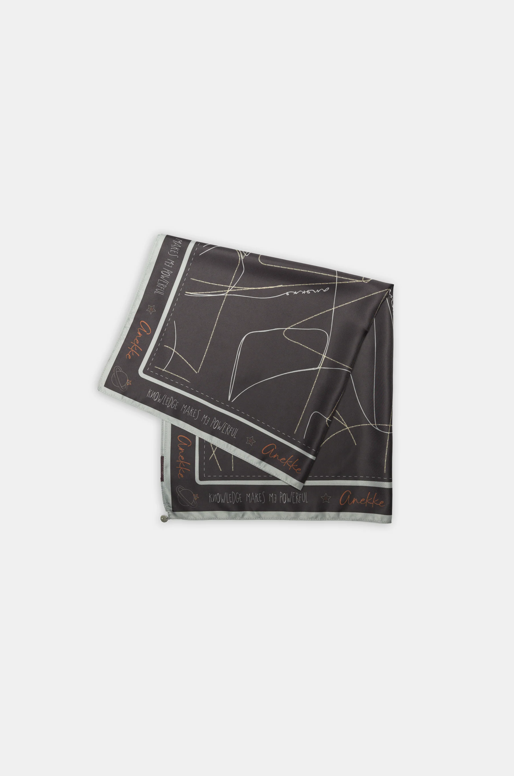 Foulard carré imprimé Auralis - Image 5