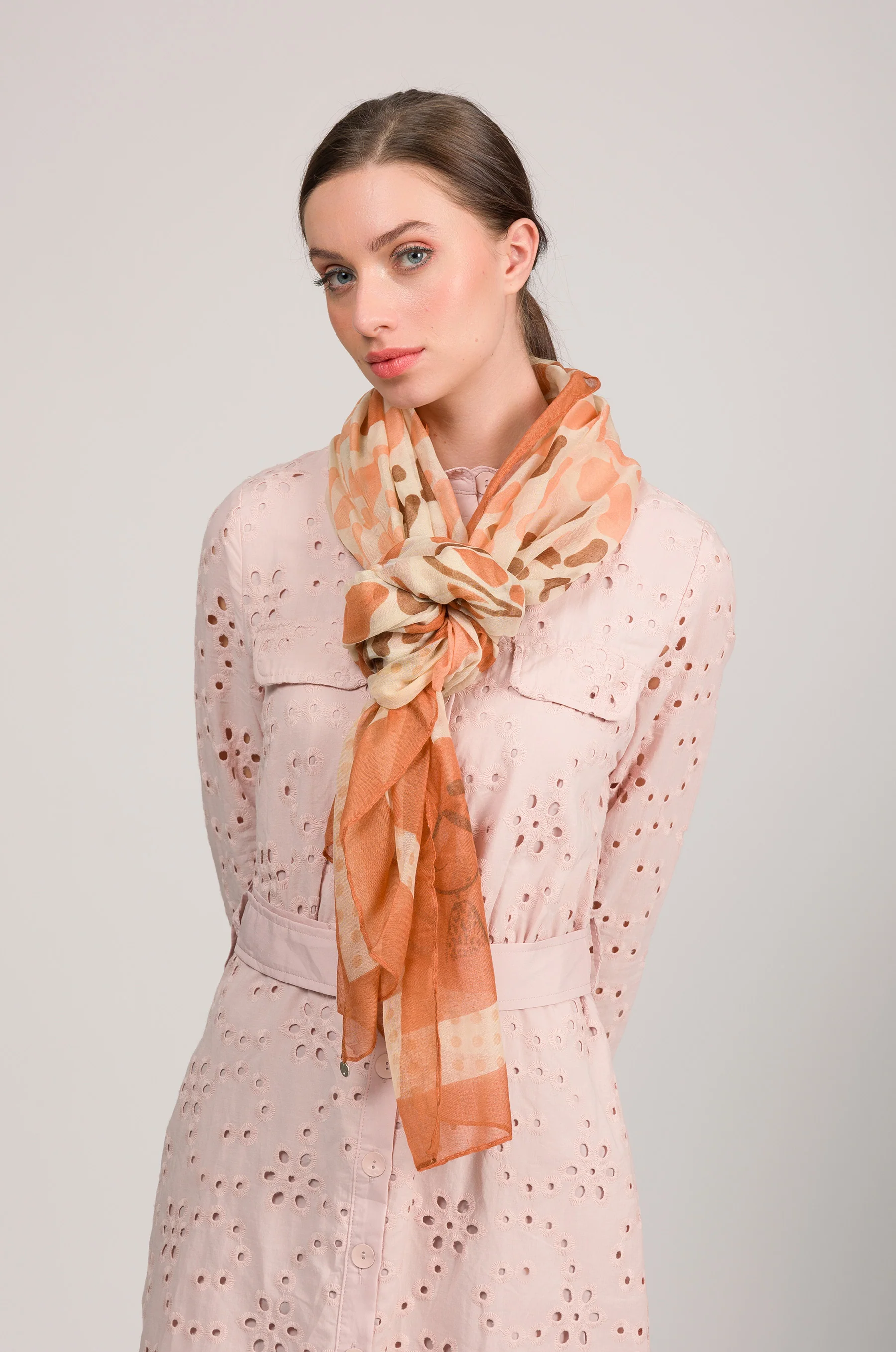 Foulard imprimé Eikon