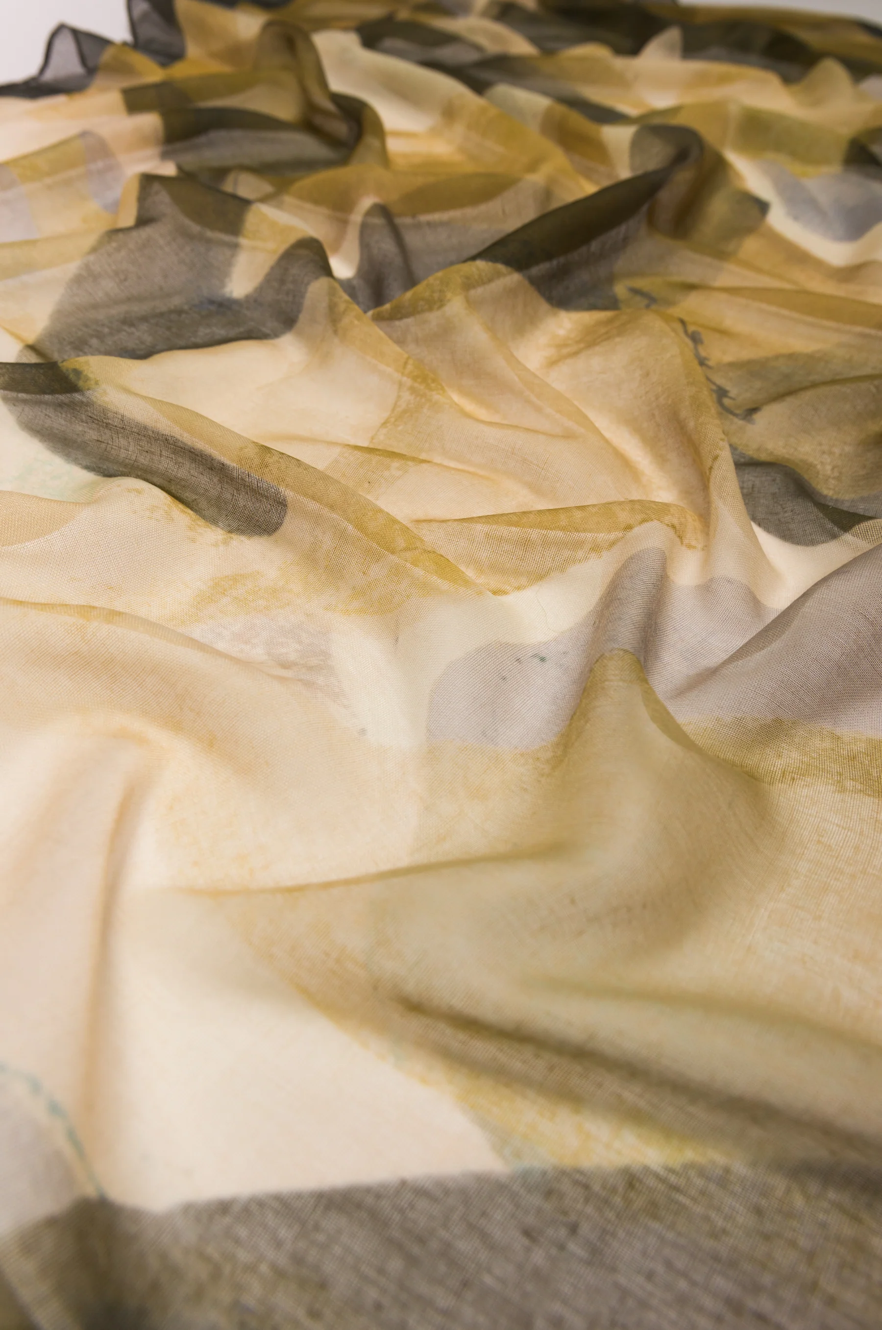 Foulard marron Bloom - Image 5