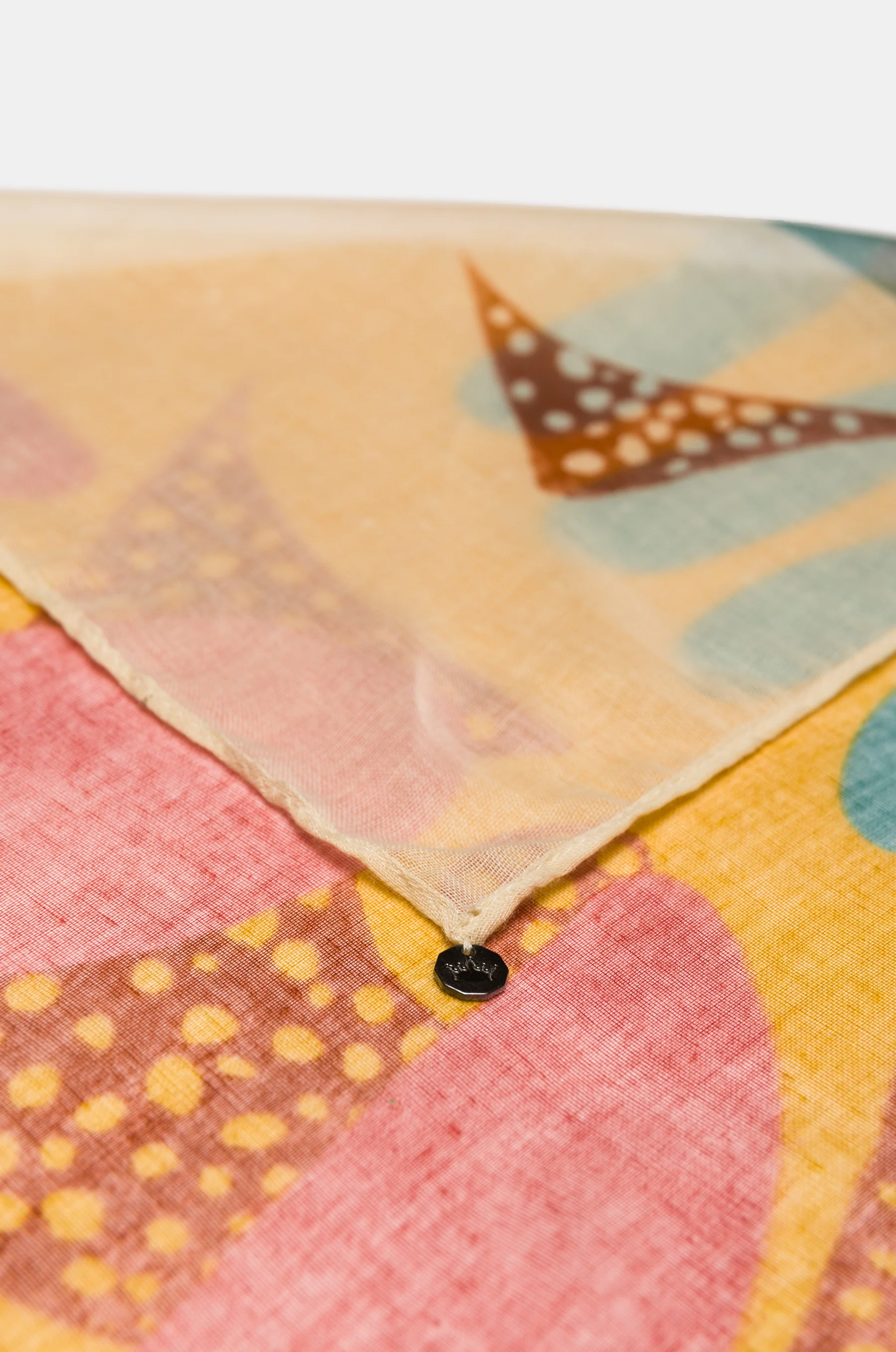 Foulard rose Muse - Image 4