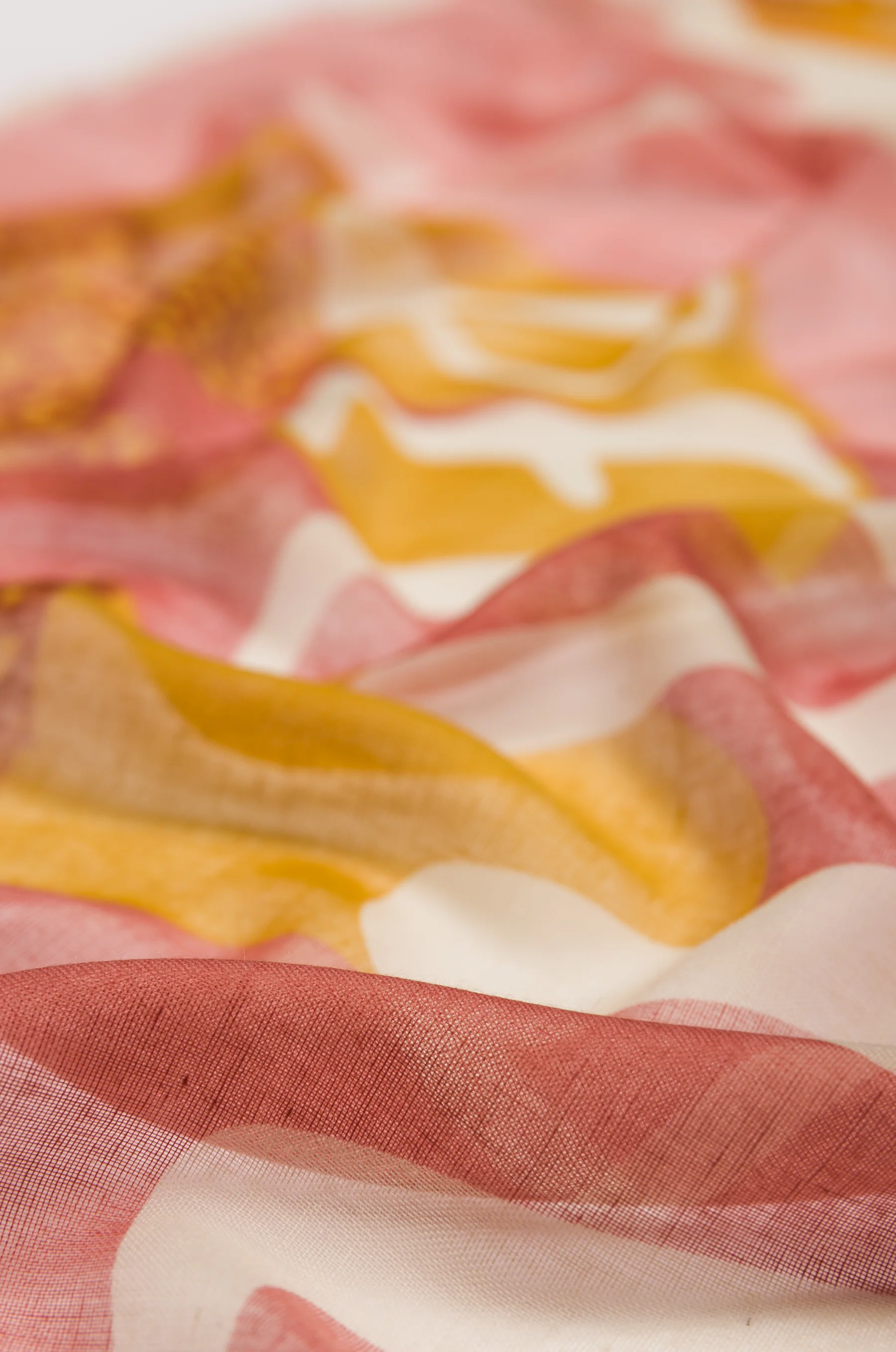 Foulard rose Muse - Image 6