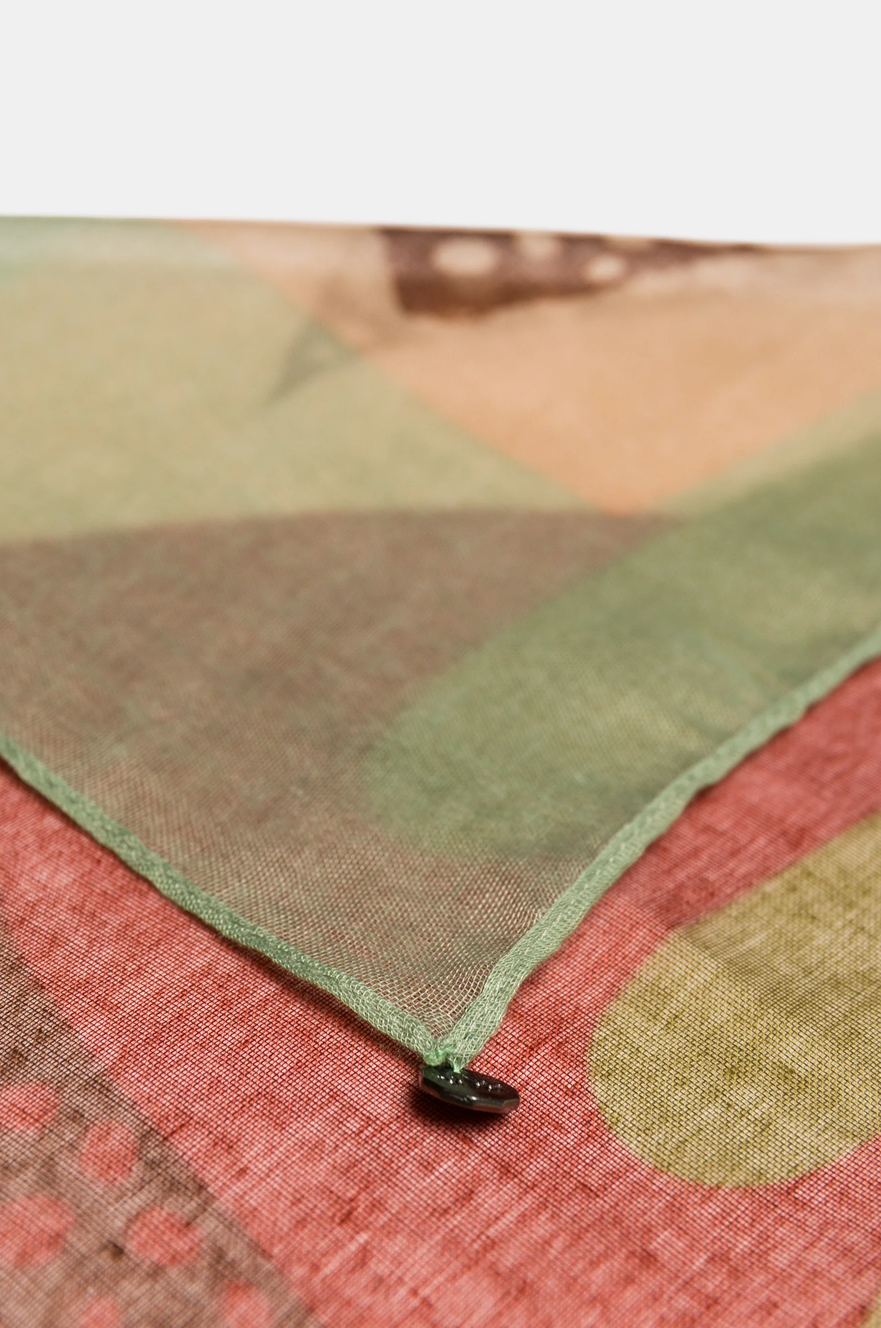 Foulard vert Muse - Image 5