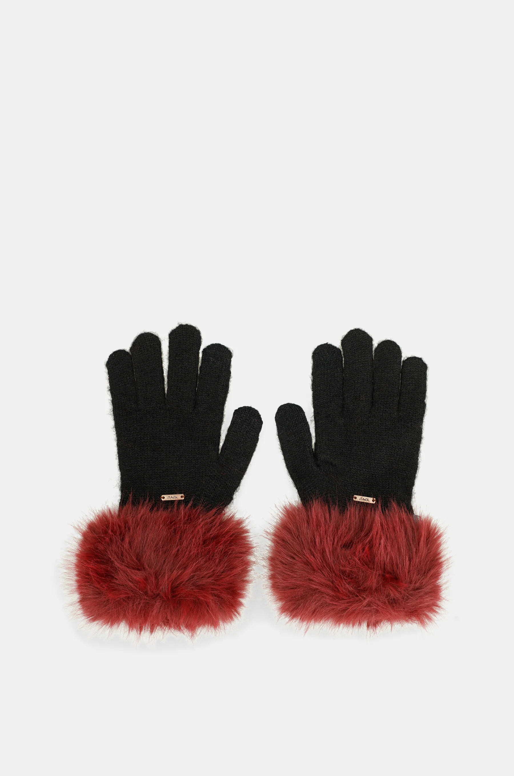 Gants bicolores
