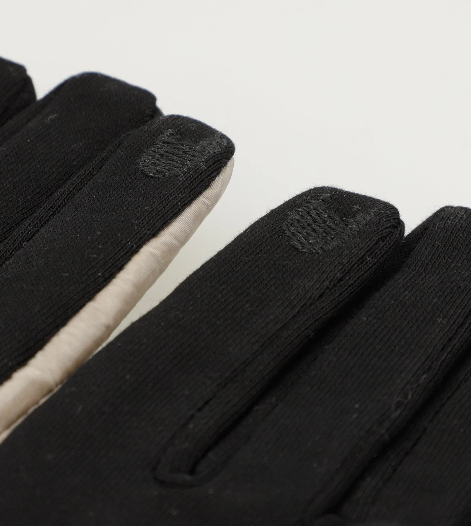 Gants Contemporary noir et beige - Image 5