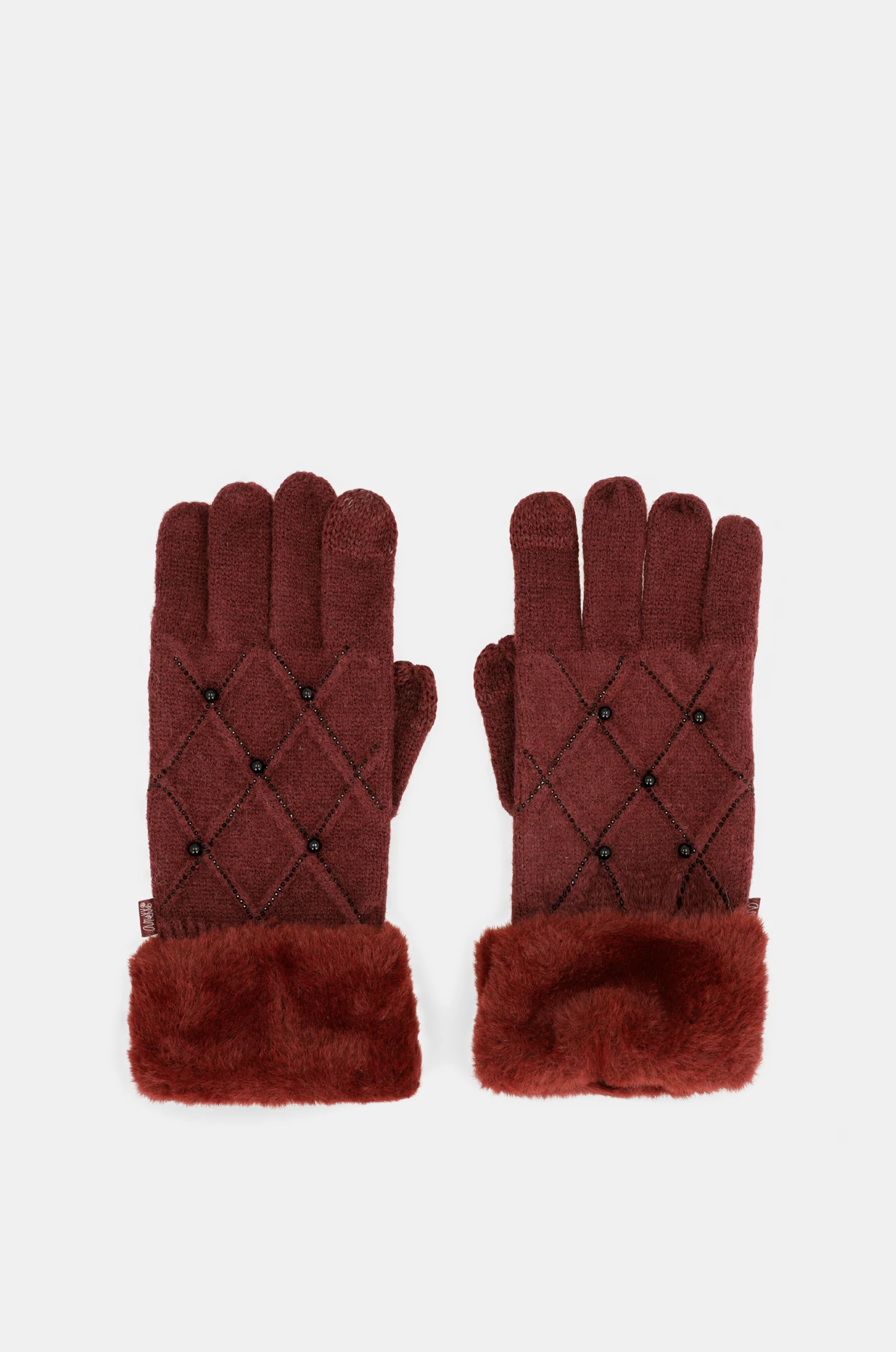 Gants en maille Mademoiselle