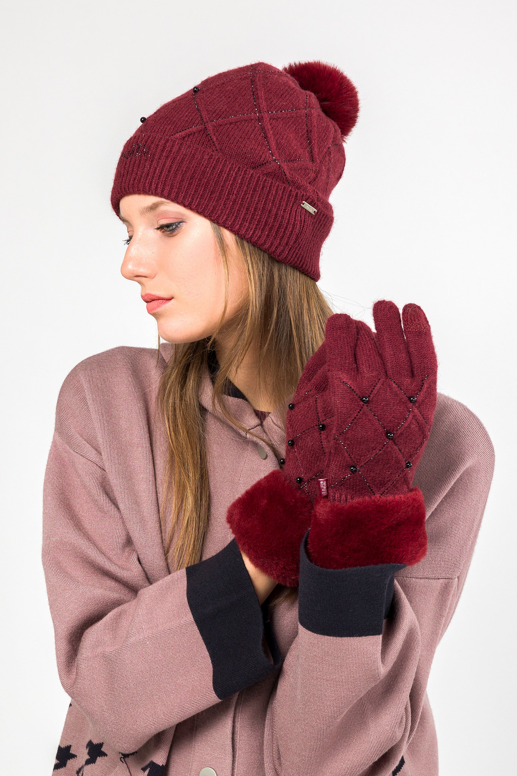 Gants en maille Mademoiselle - Image 2