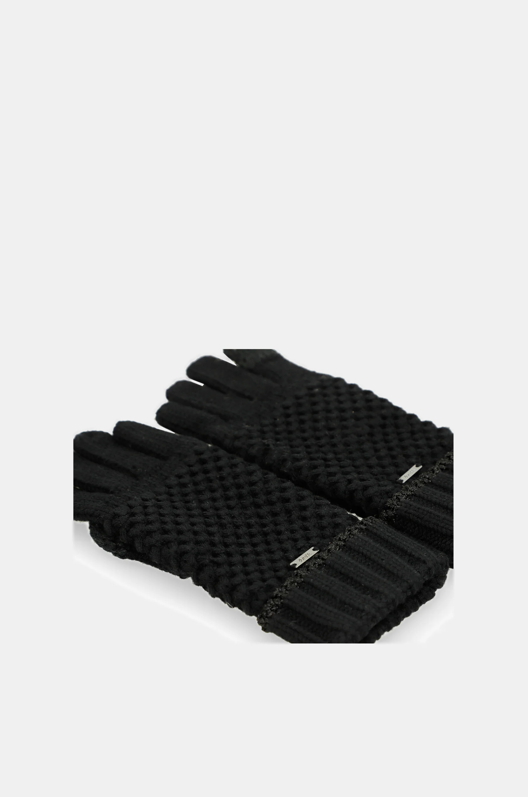 Gants en maille noir - Image 3