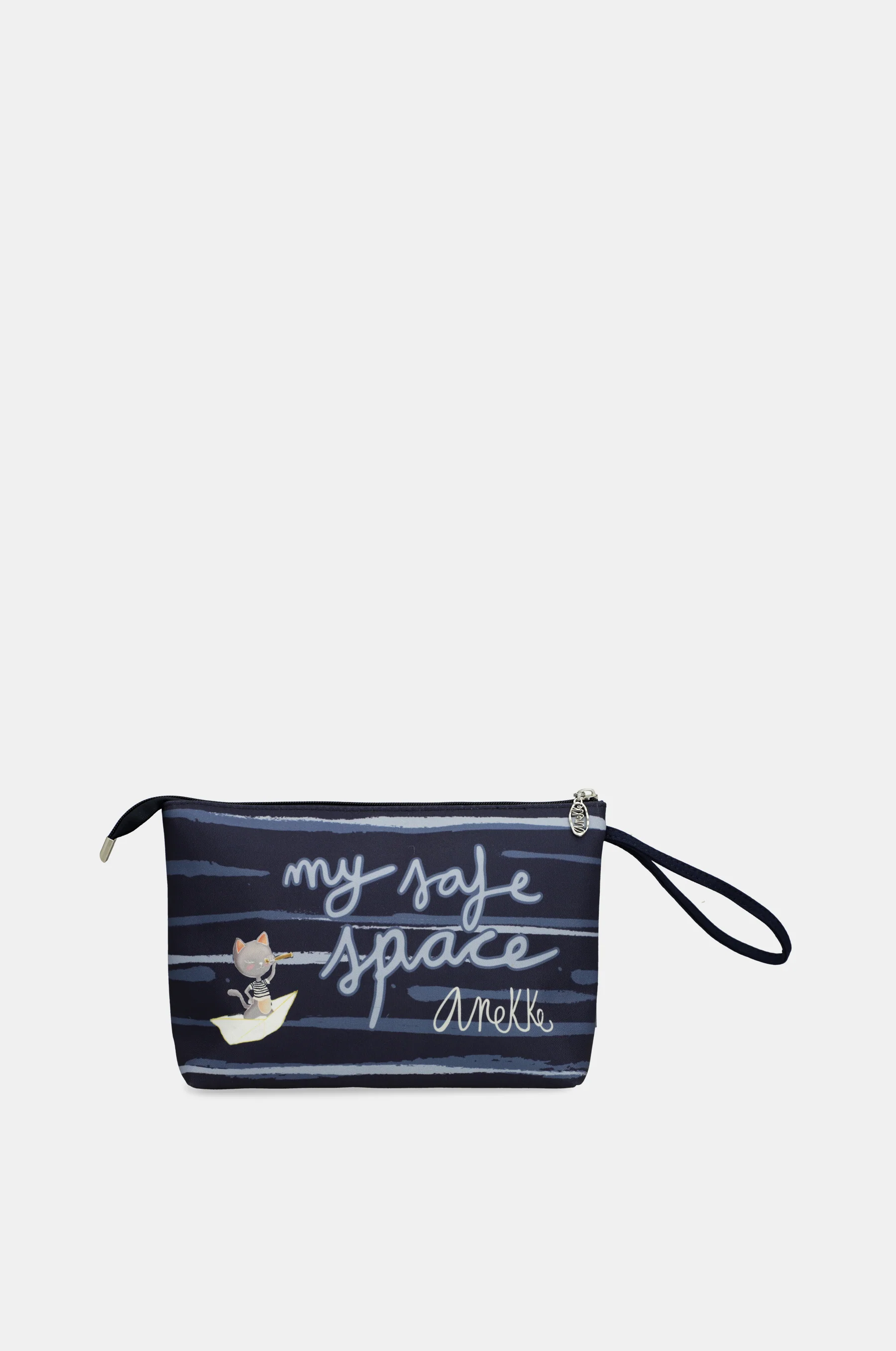 Grand sac de plage bleu profond - Image 4
