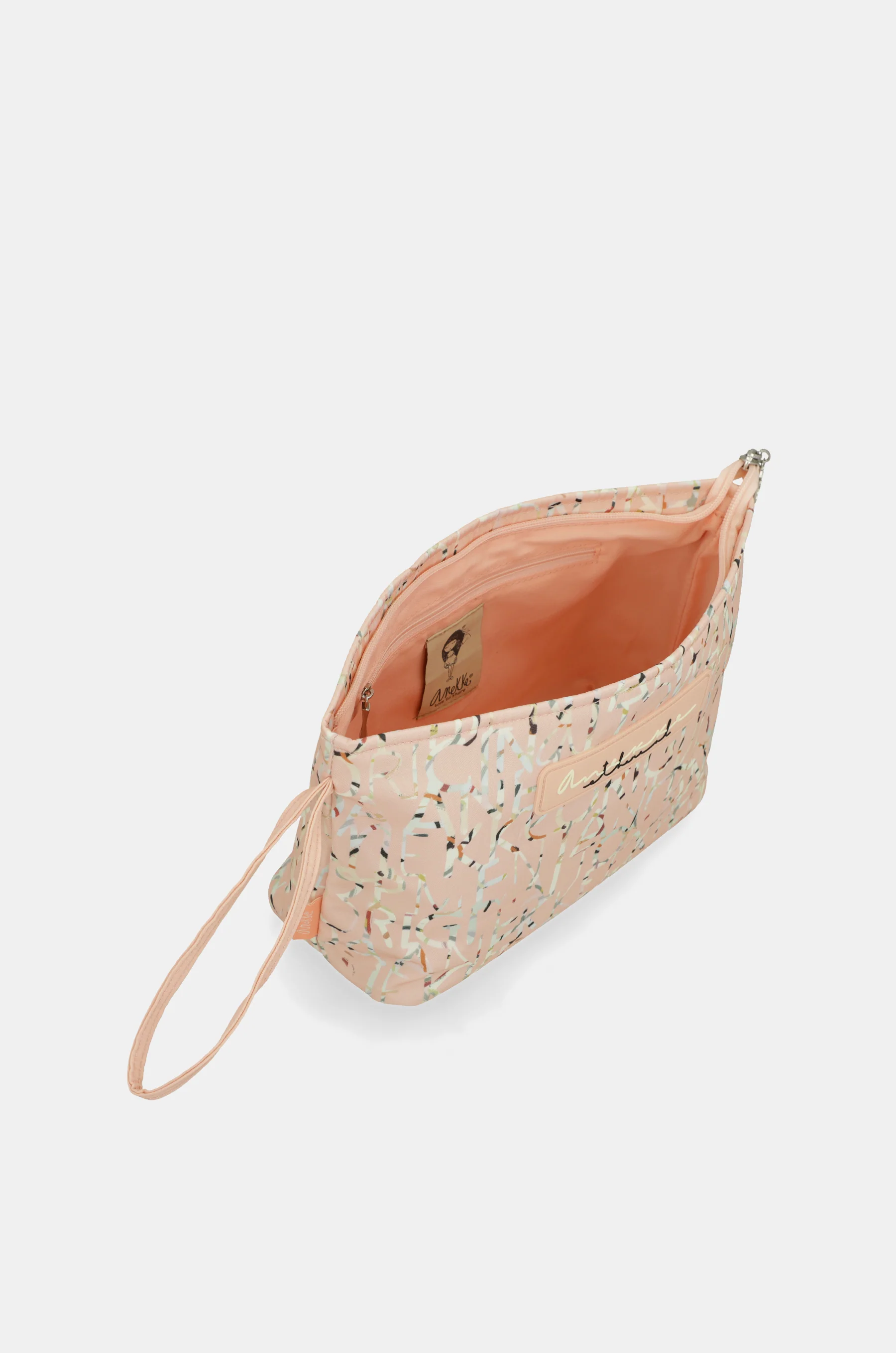 Grand sac de plage rose imprimé - Image 10