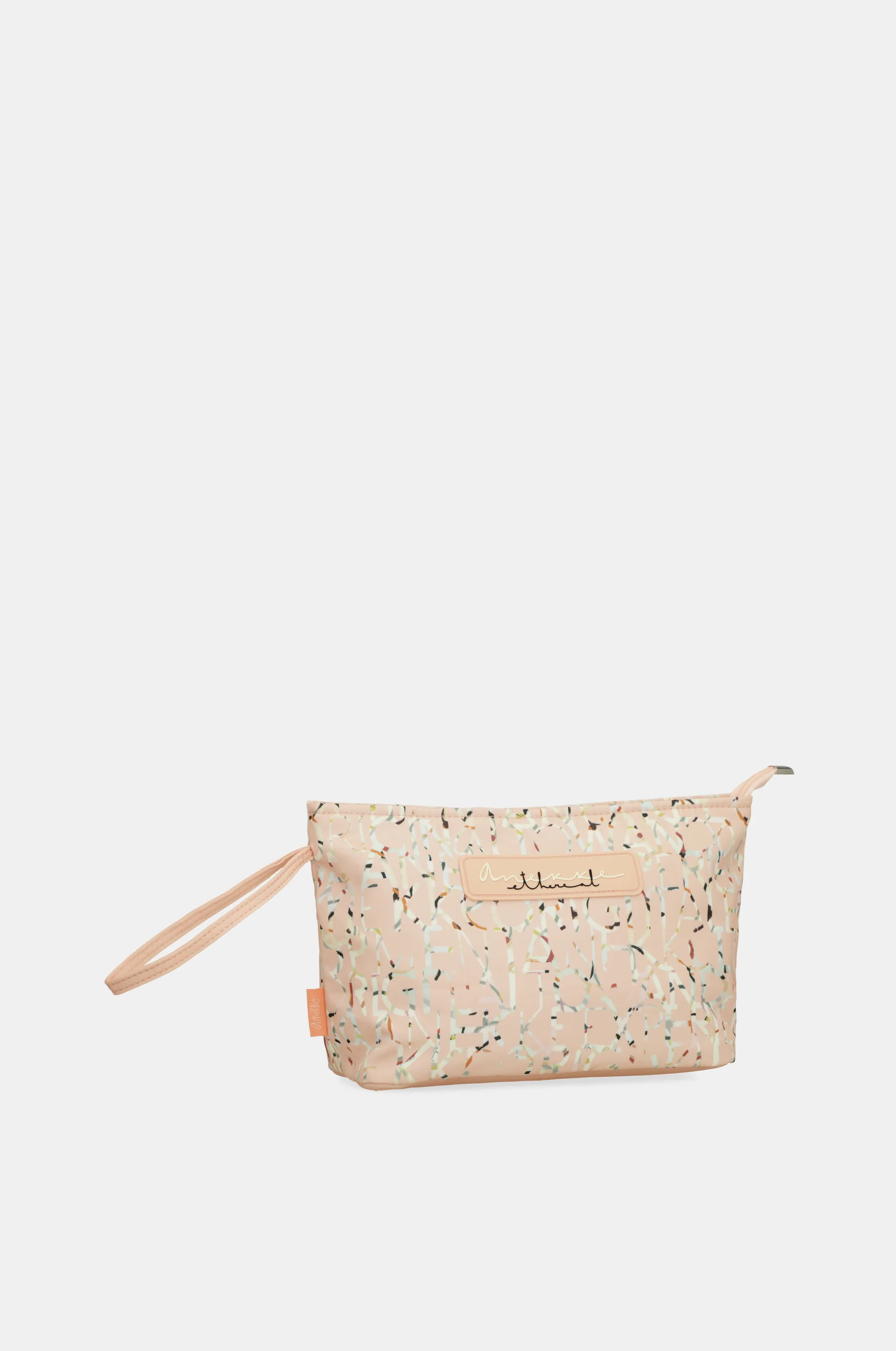 Grand sac de plage rose imprimé - Image 3