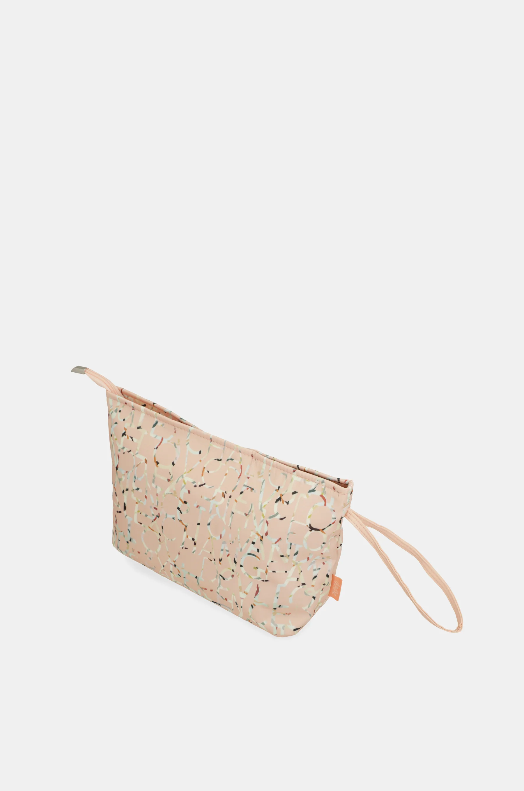 Grand sac de plage rose imprimé - Image 9