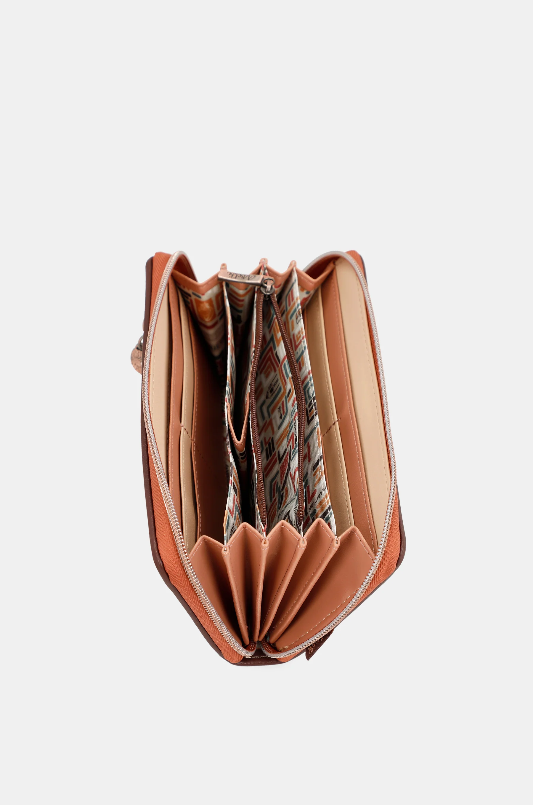 Menire grand portefeuille en relief RFID - Image 11