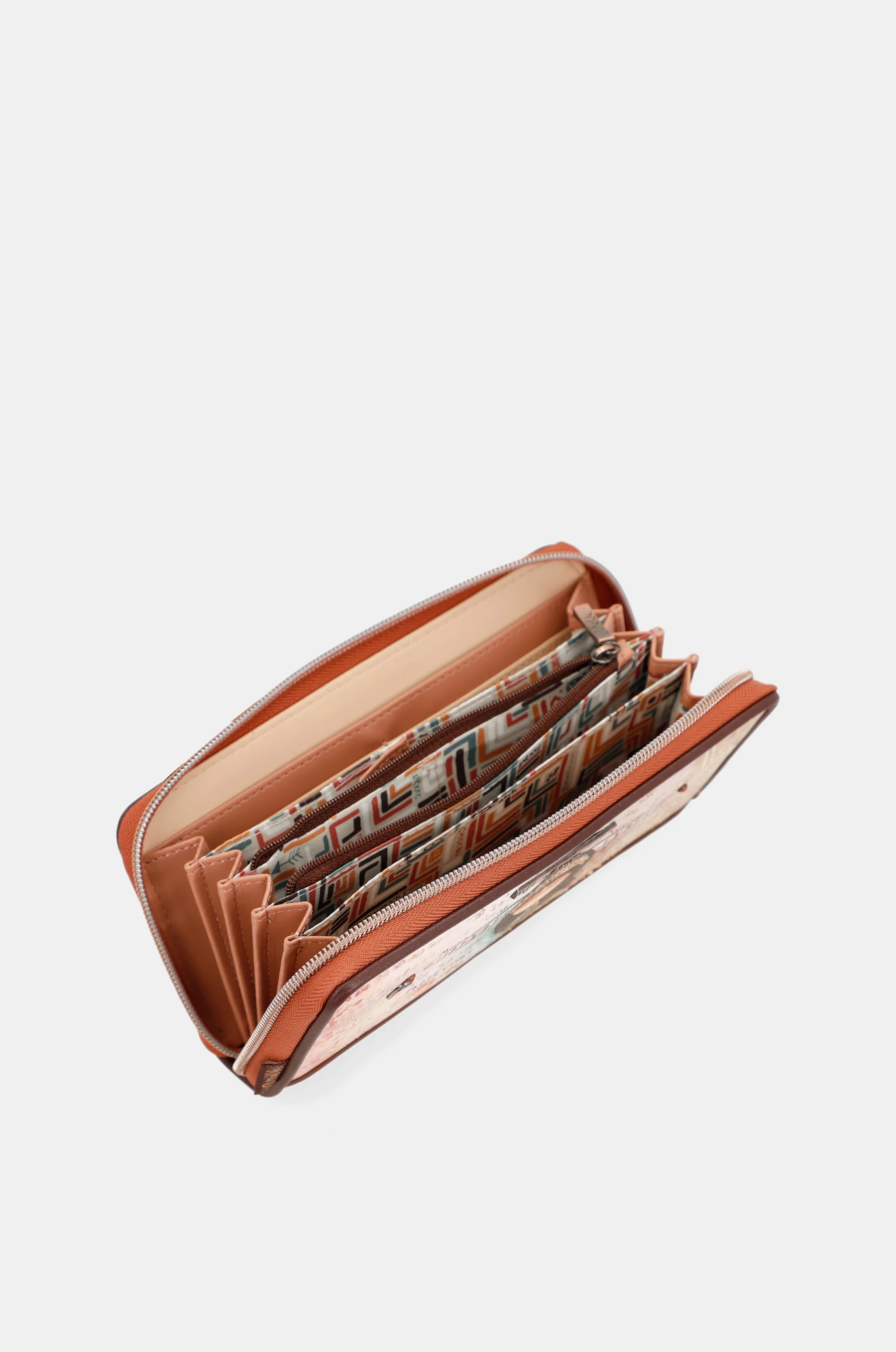 Menire grand portefeuille en relief RFID - Image 5