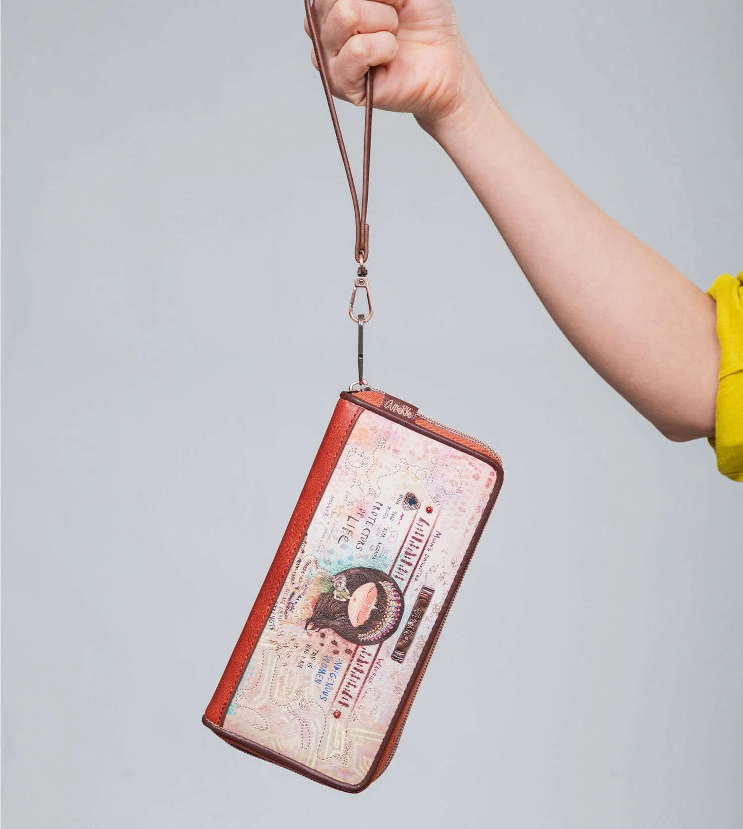 Menire grand portefeuille en relief RFID - Image 6