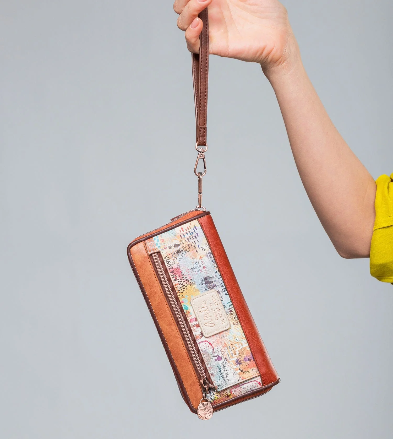 Menire grand portefeuille en relief RFID - Image 9