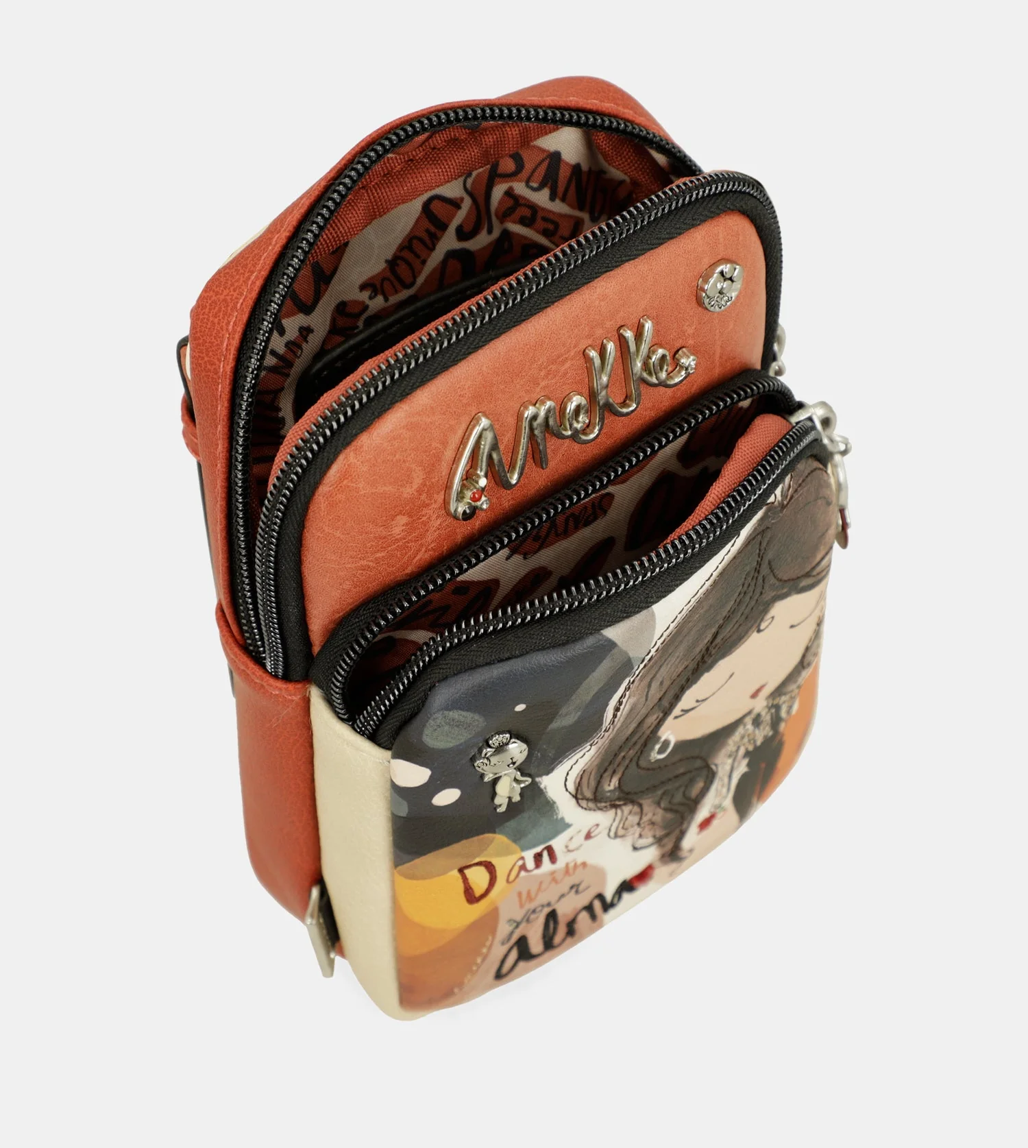 Mini sac bandoulière avec poche Alma - Image 6