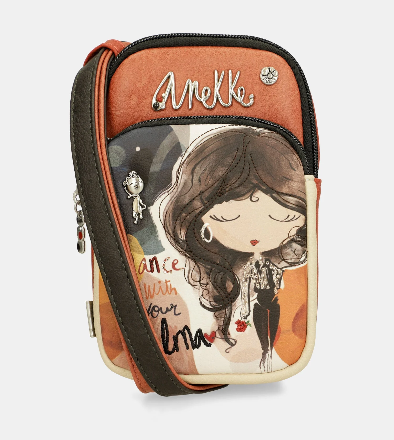 Mini sac bandoulière avec poche Alma - Image 7