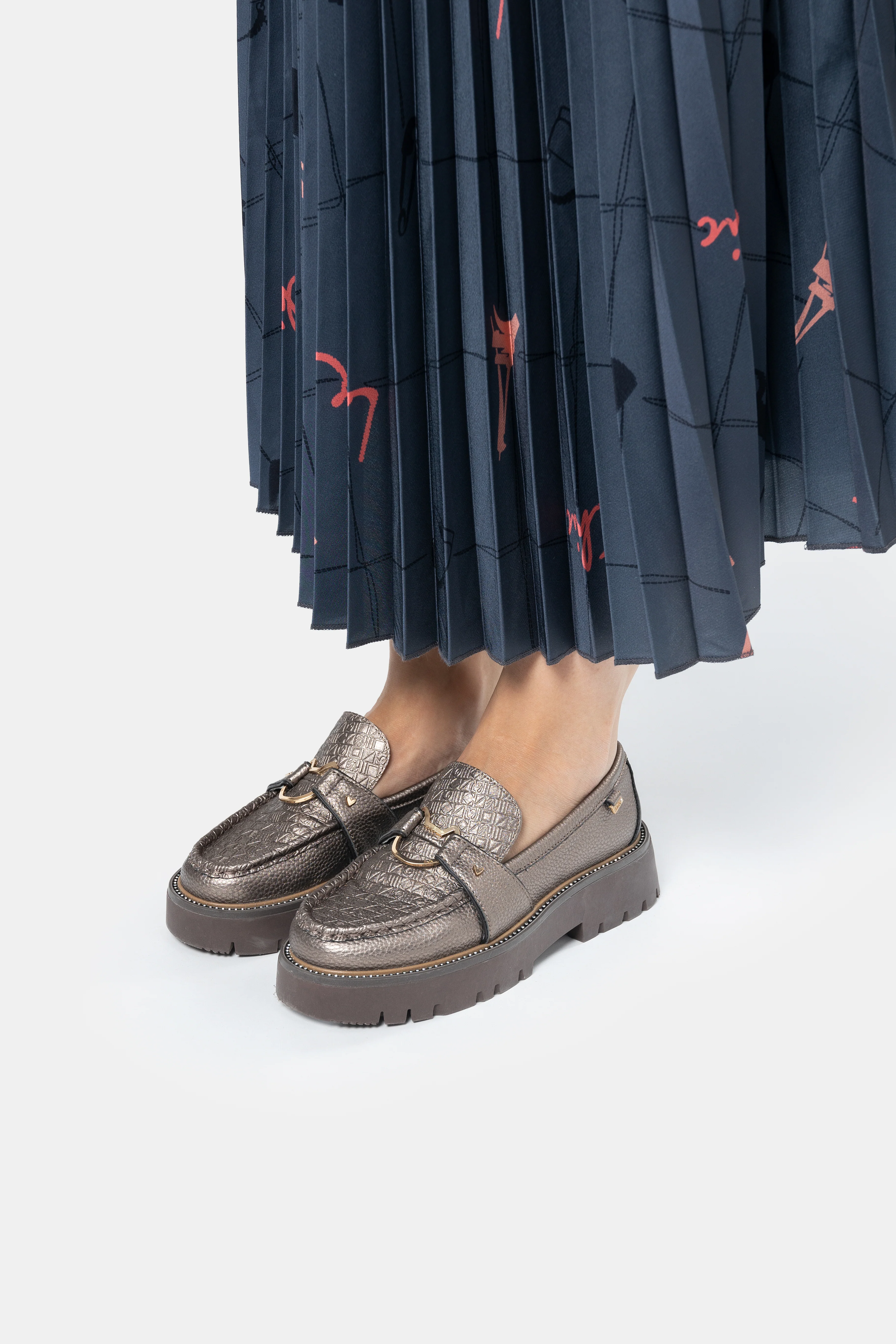 Mocassins Towanda doré - Image 2