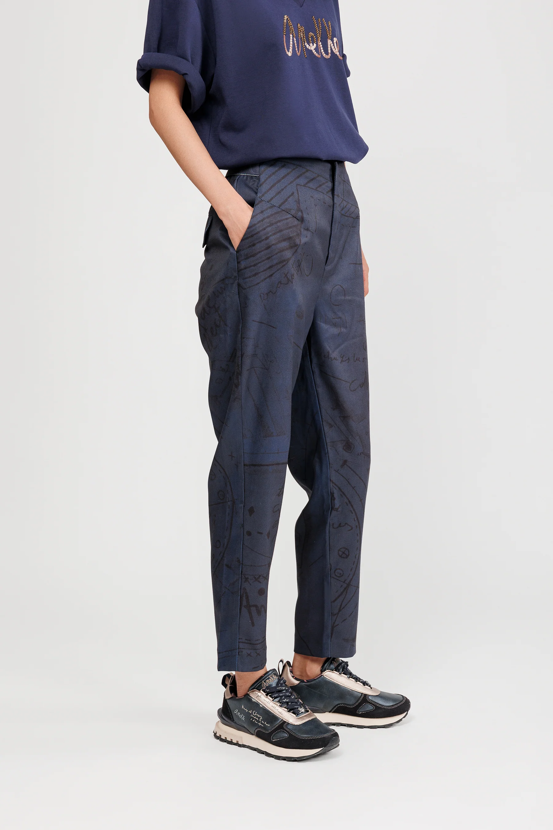 Pantalon bleu - Image 2