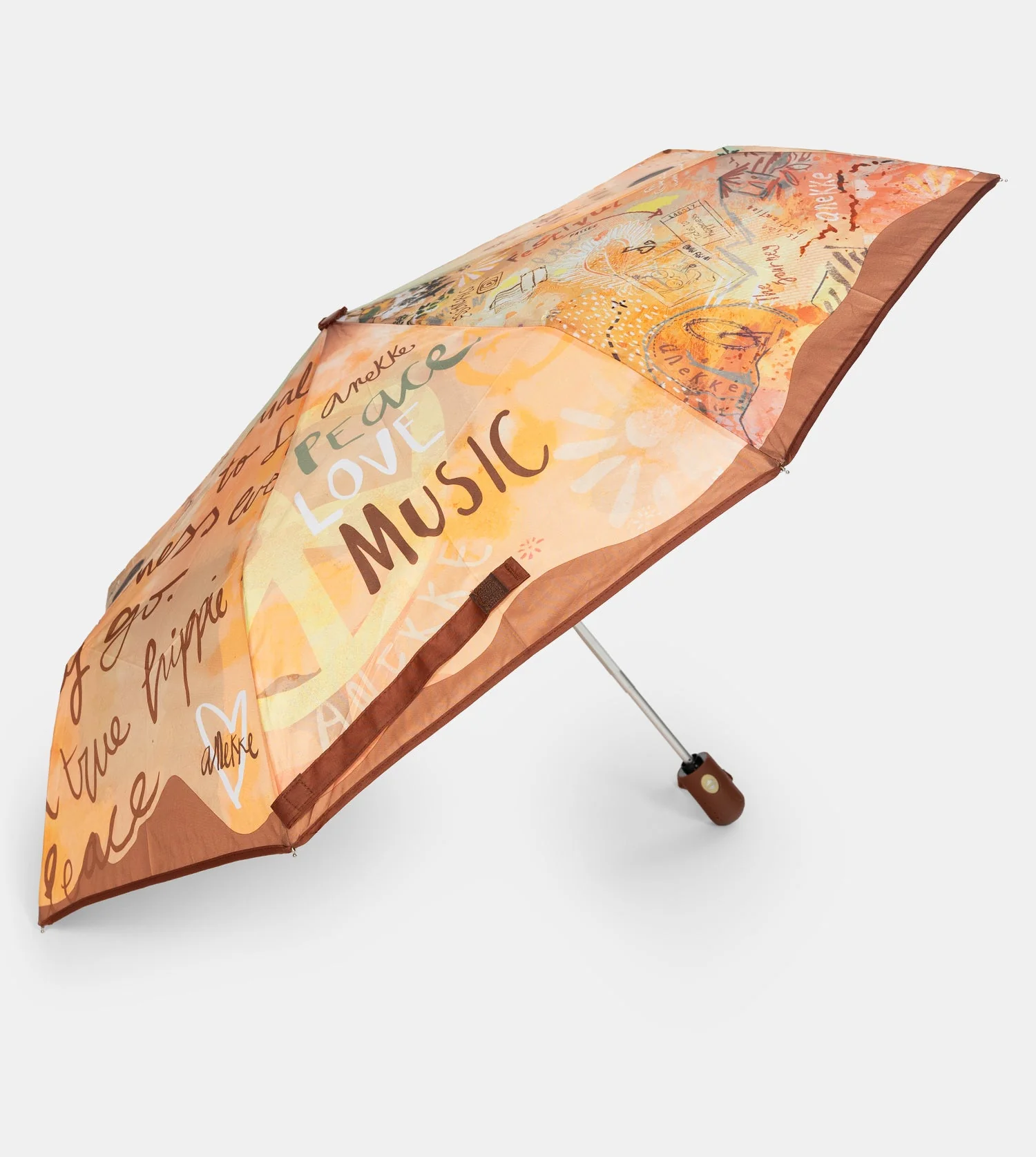Parapluie automatique Peace & Love - Image 4