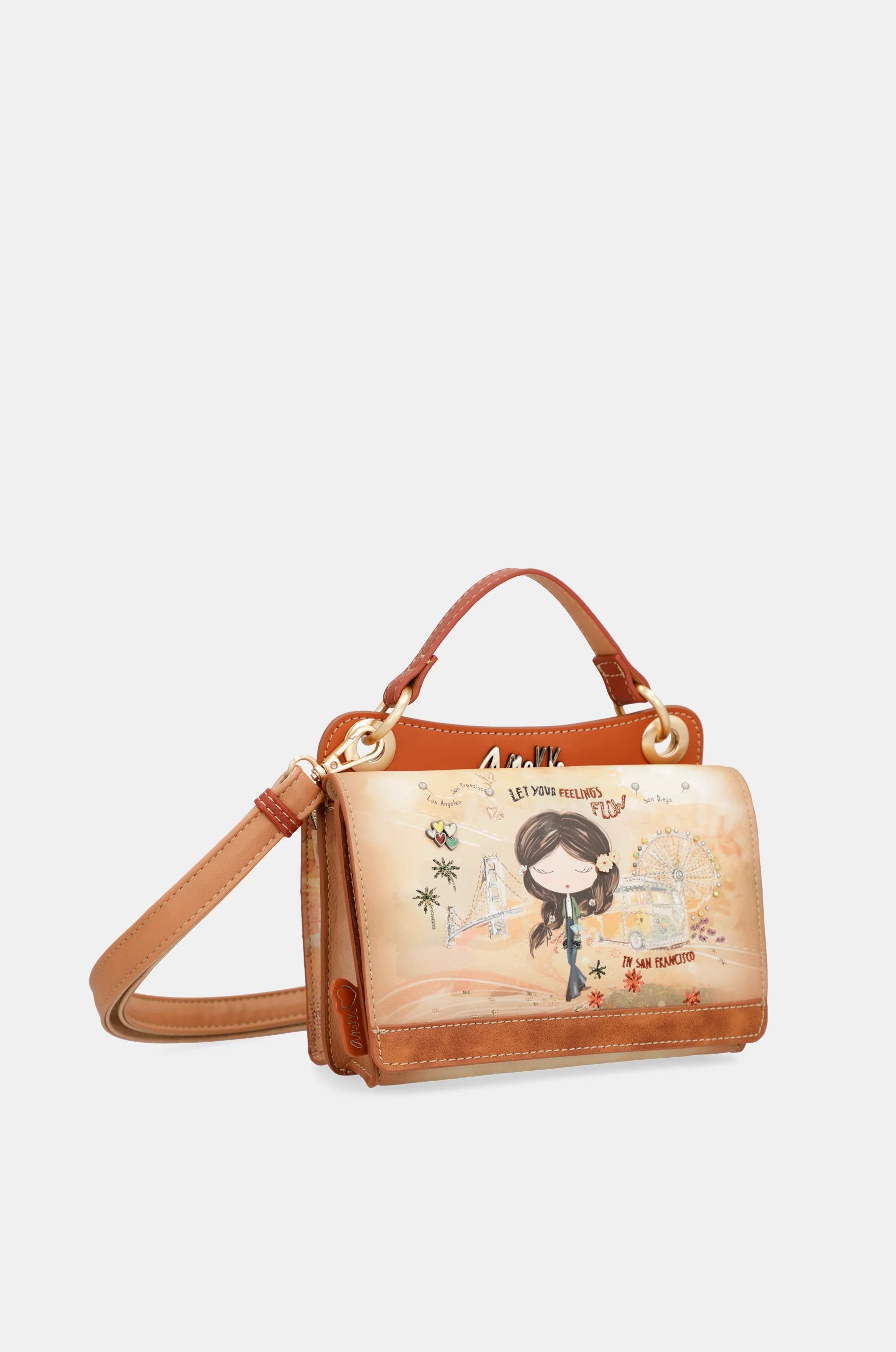 Petit sac camel Peace & Love - Image 10