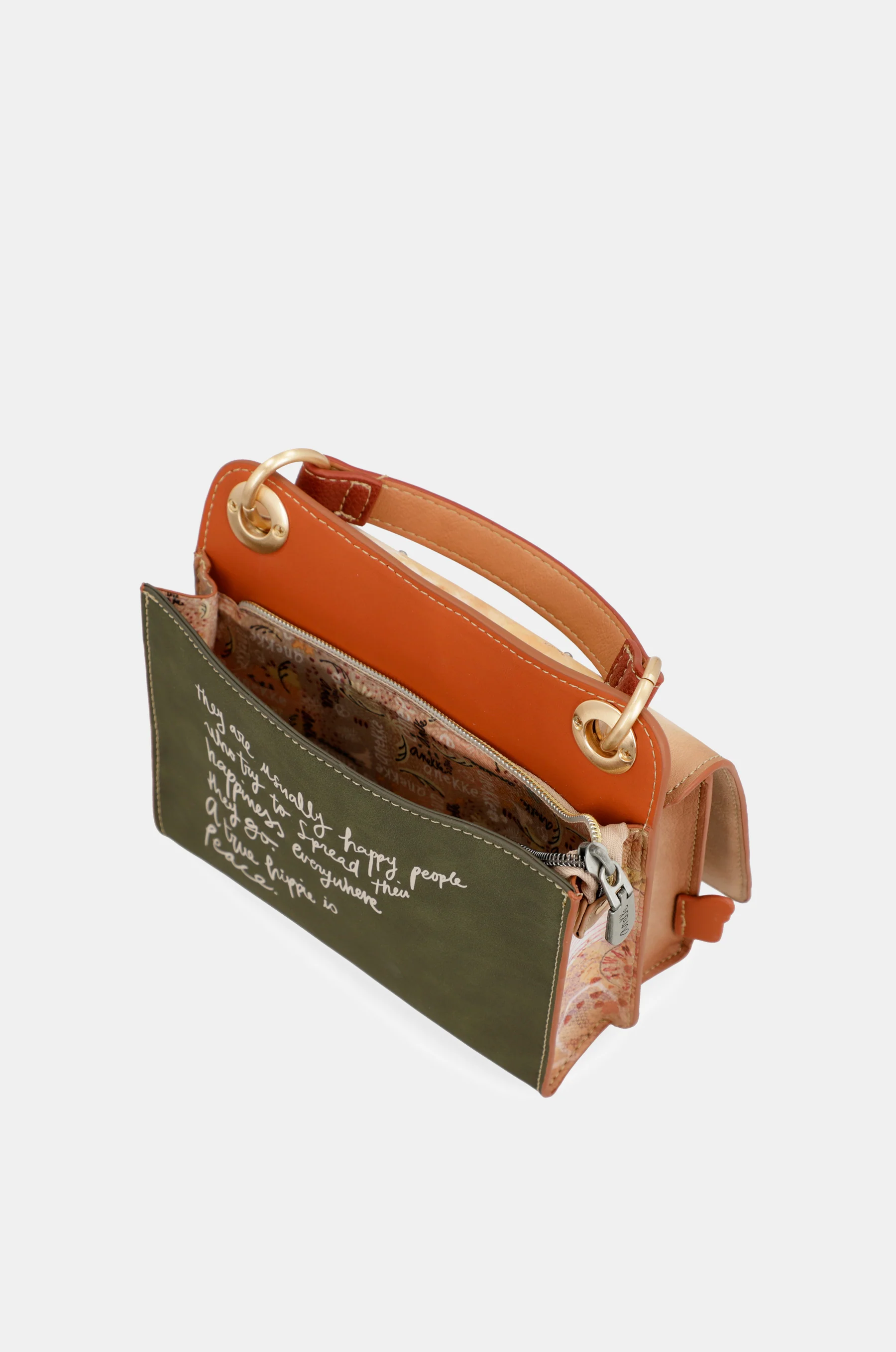Petit sac camel Peace & Love - Image 9