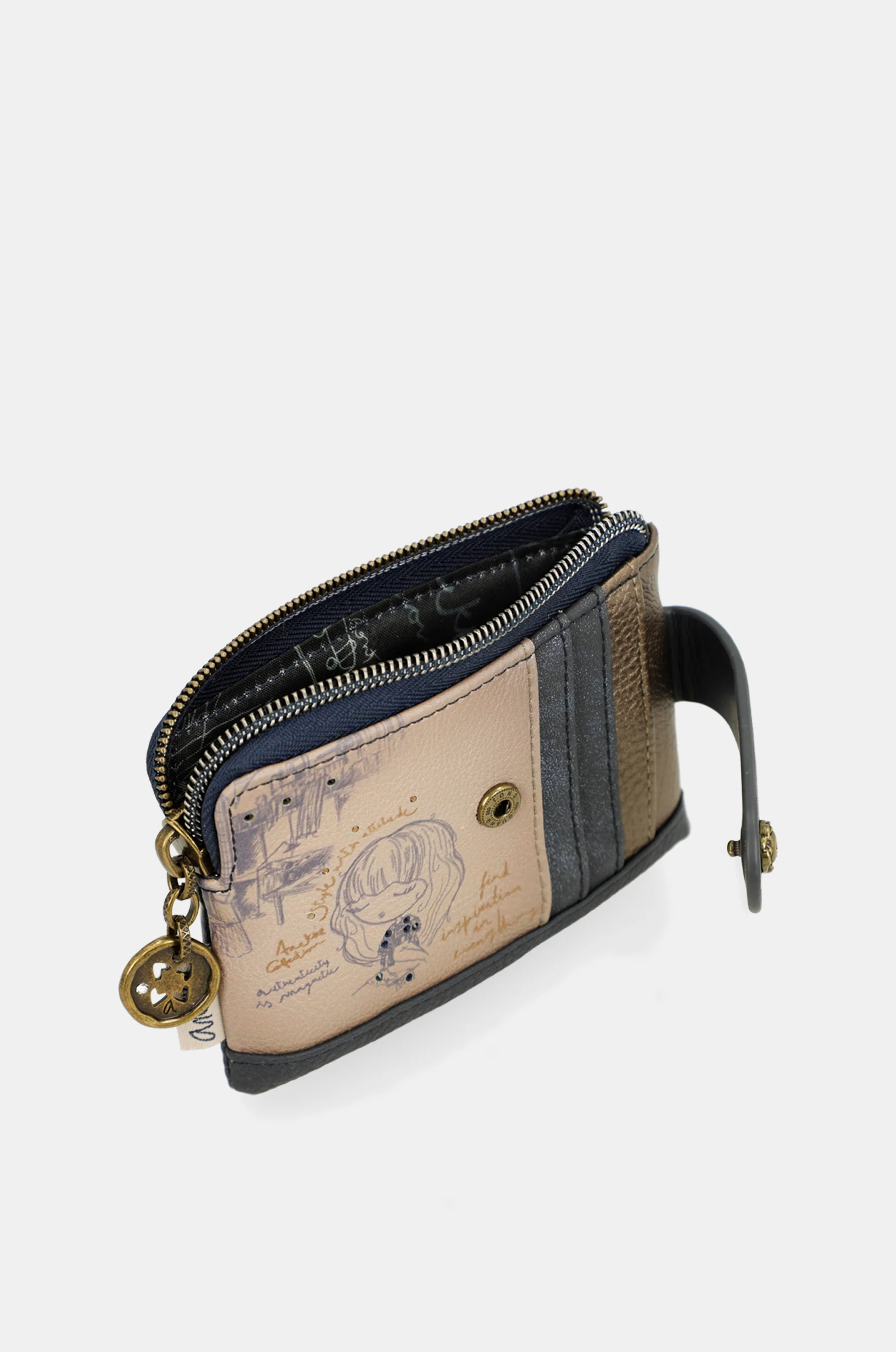 Porte-monnaie et porte-cartes moyen Studio - Image 5