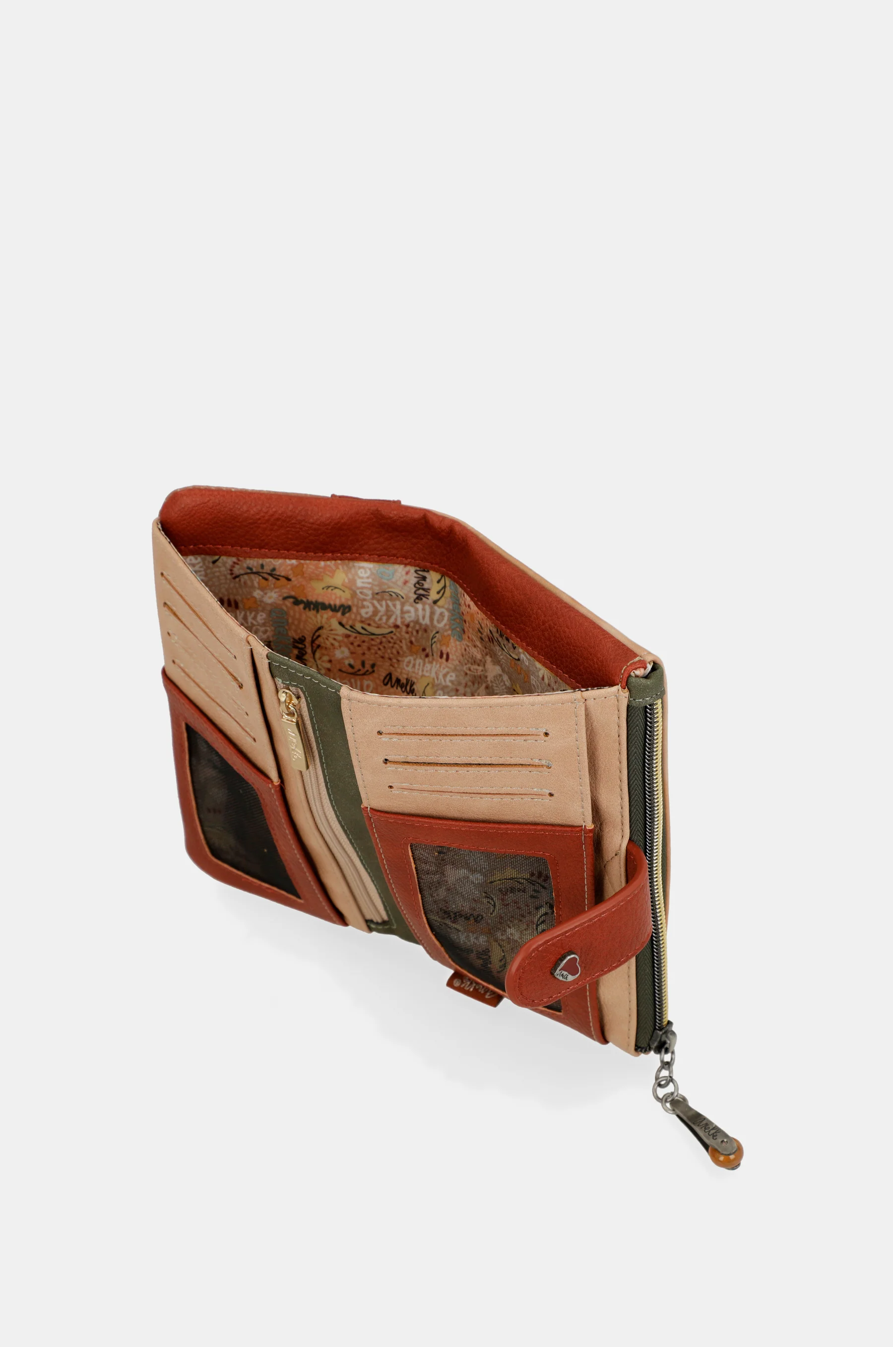 Portefeuille RFID souple camel Peace & Love - Image 11