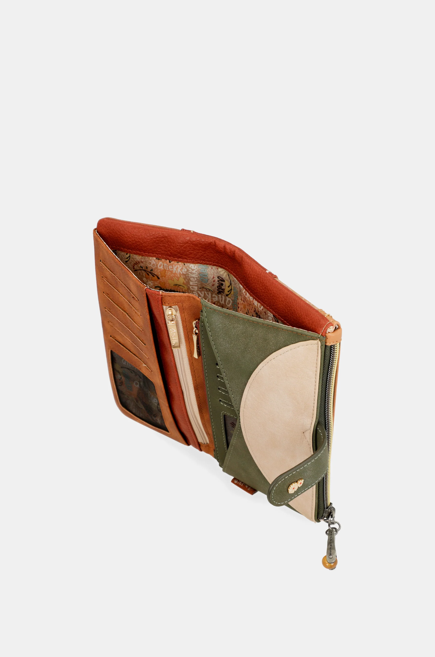 Portefeuille RFID souple grand format Flowers - Image 11