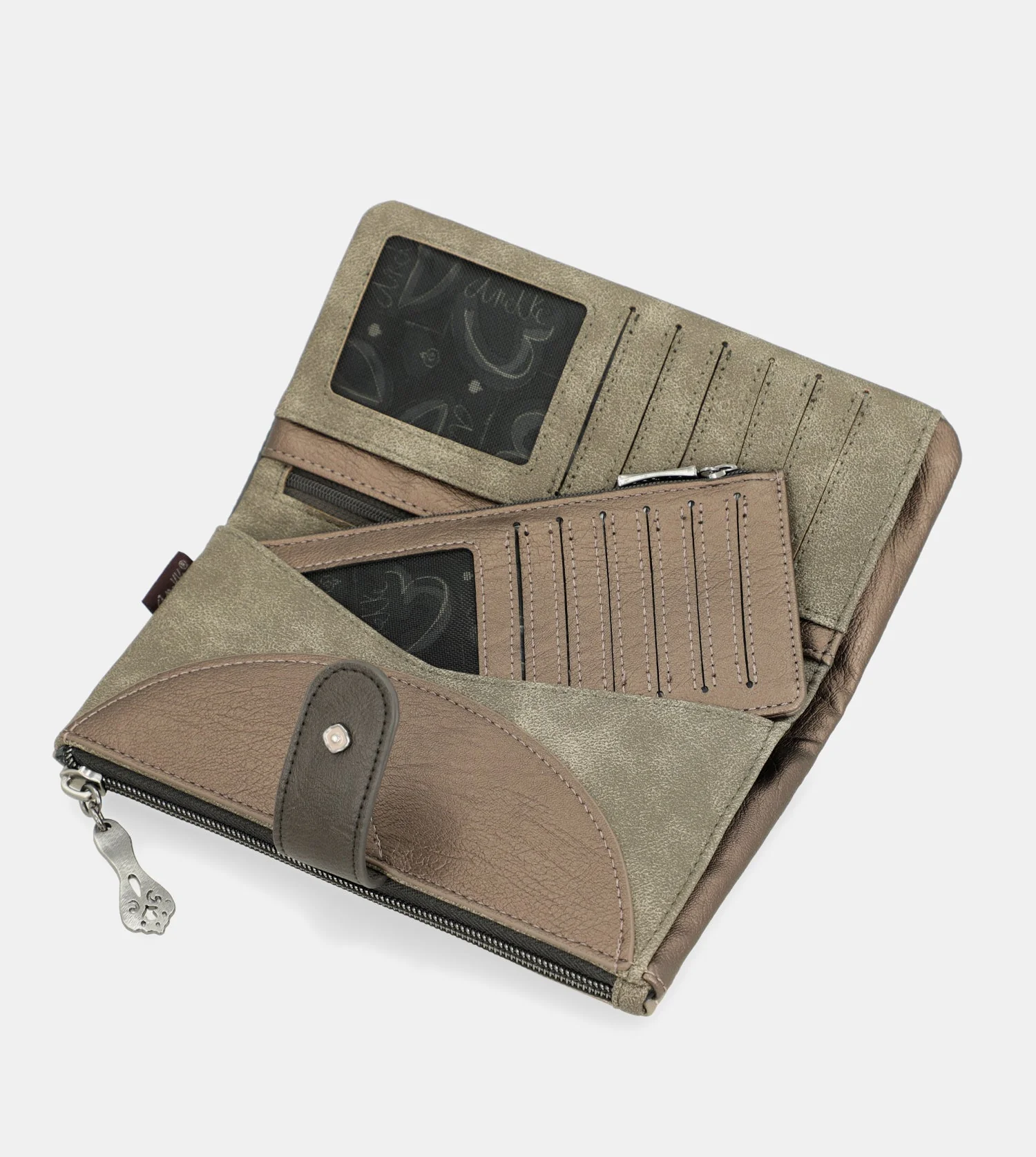 Portefeuille souple RFID grand Real - Image 10