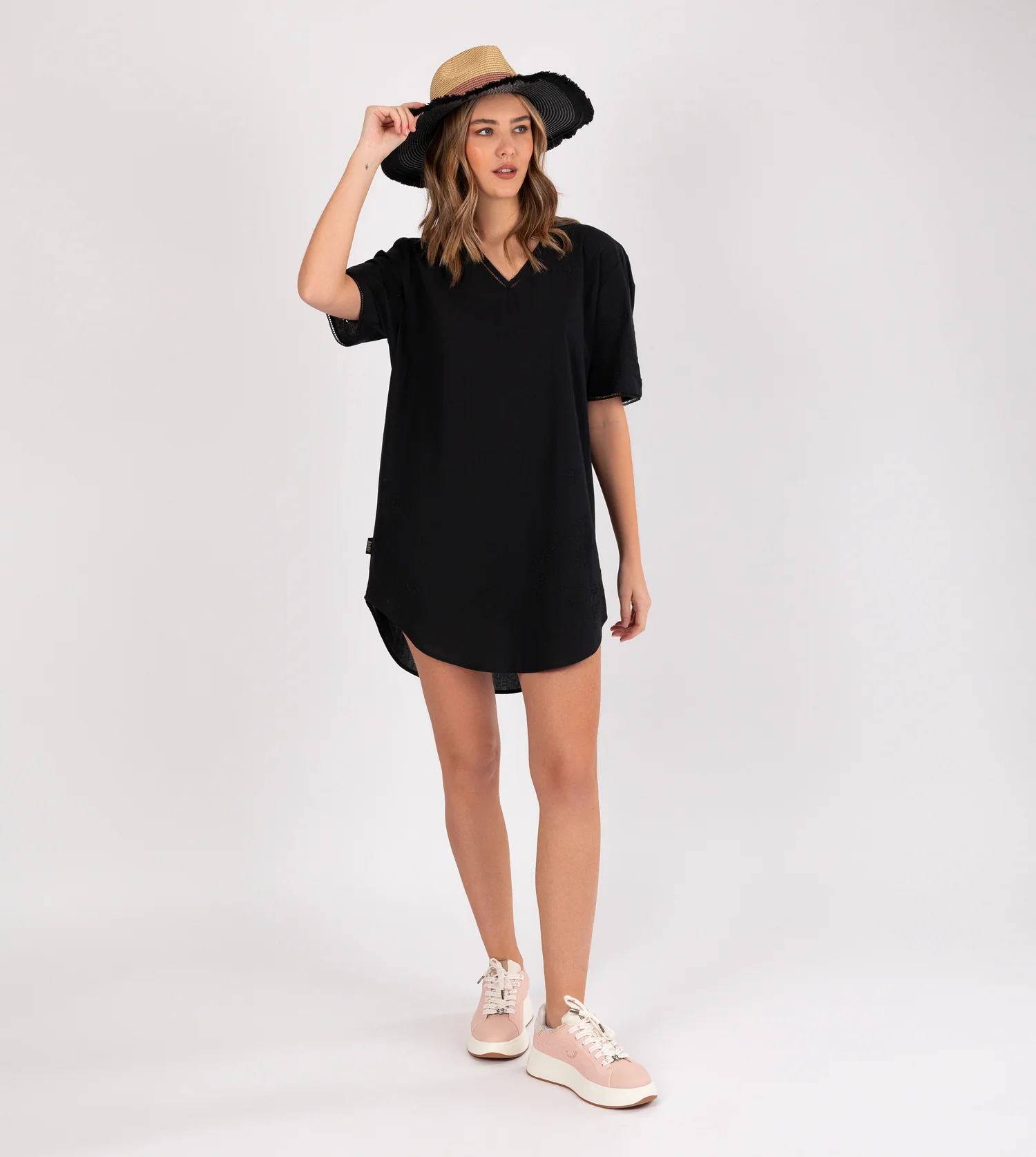 Robe courte noire - Image 2