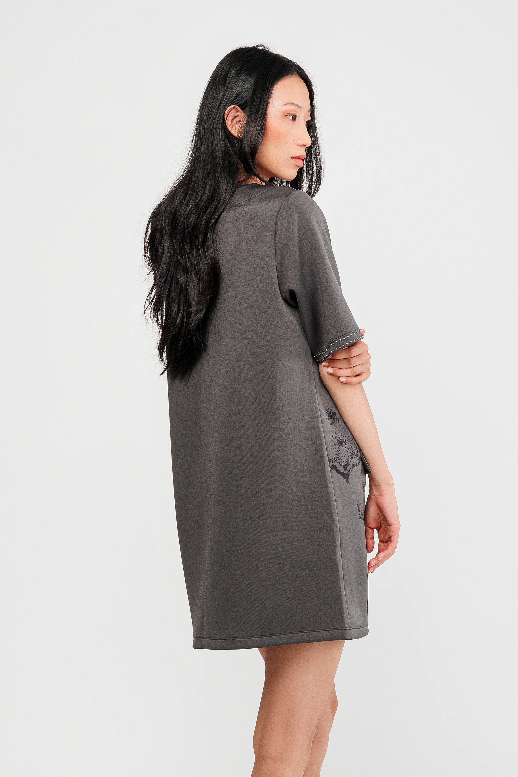 Robe gris - Image 3