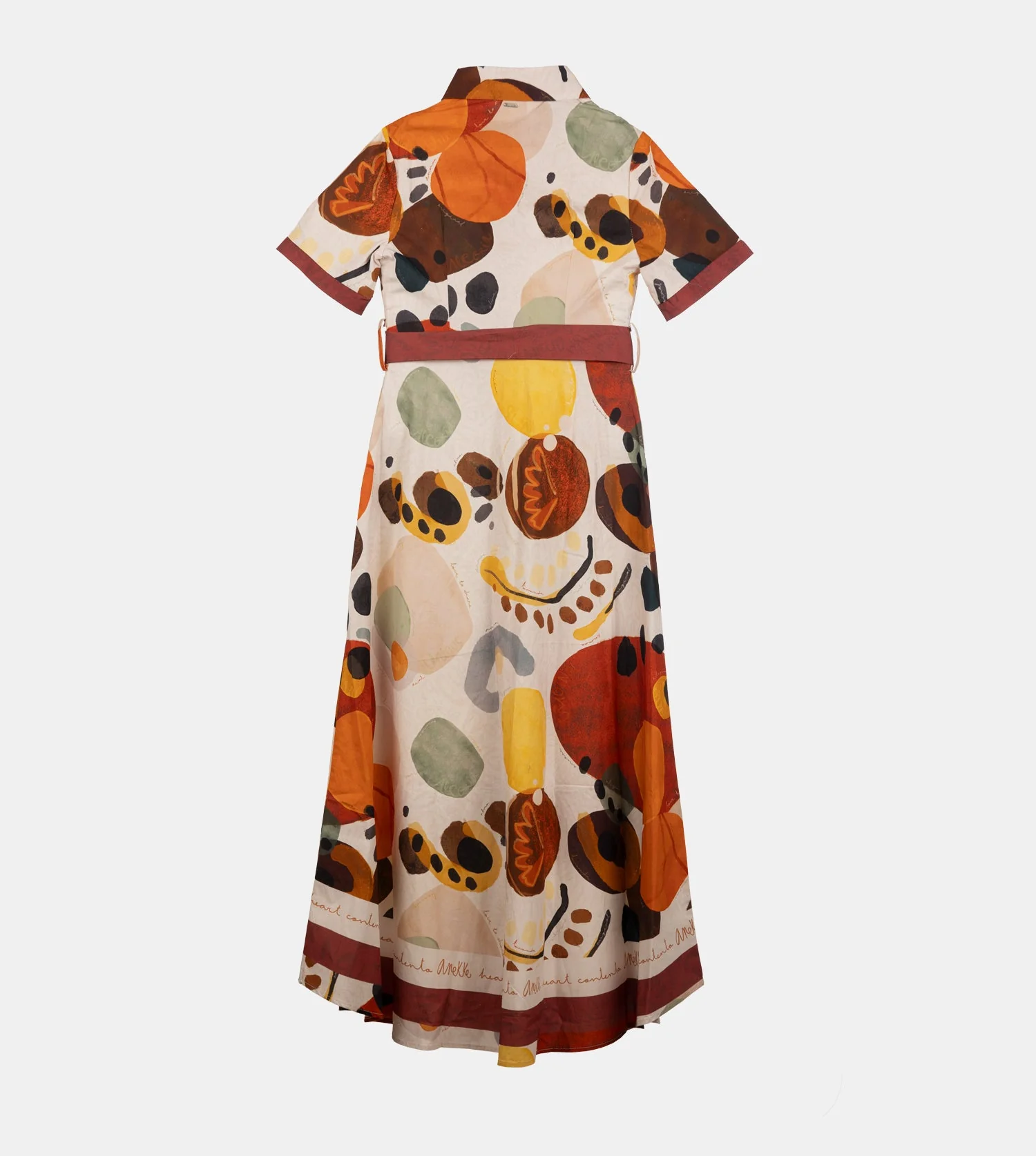 Robe longue à manches courtes Alma - Image 2