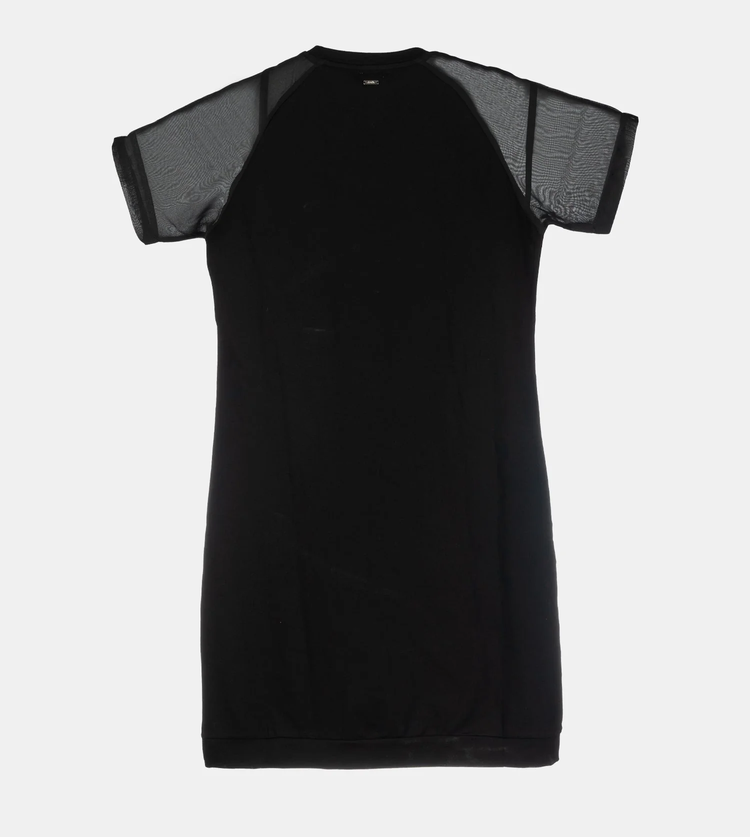Robe noire à manches courtes - Image 3