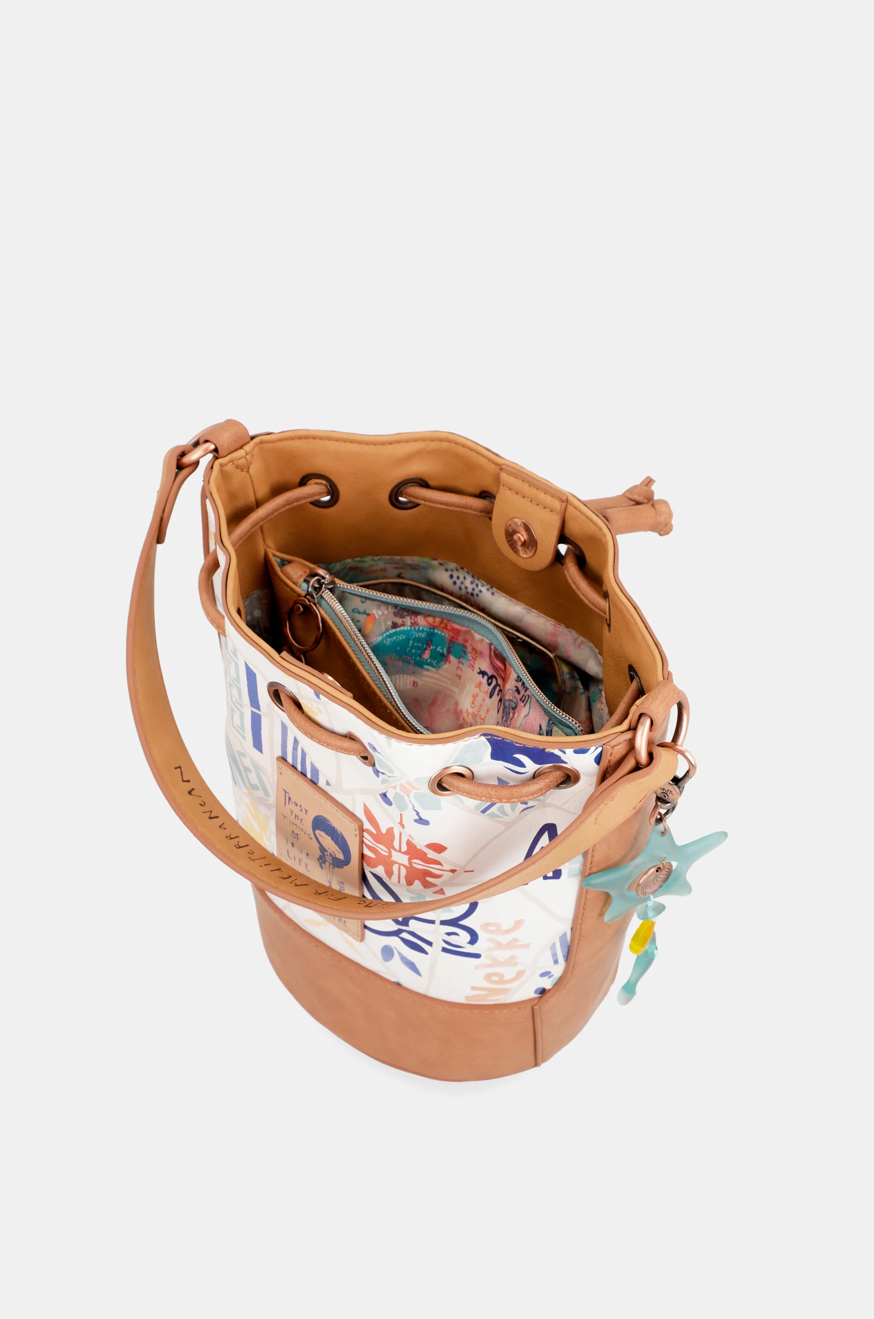 Sac à bandoulière à triple compartiment - Image 3